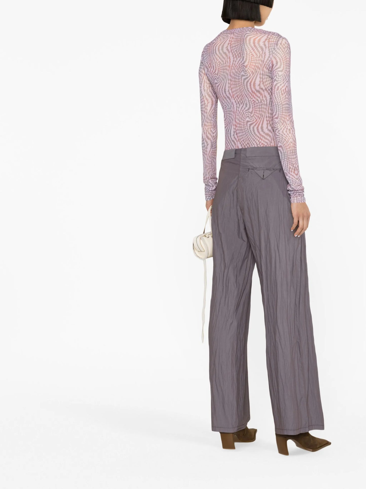 Serene crinkled trousers