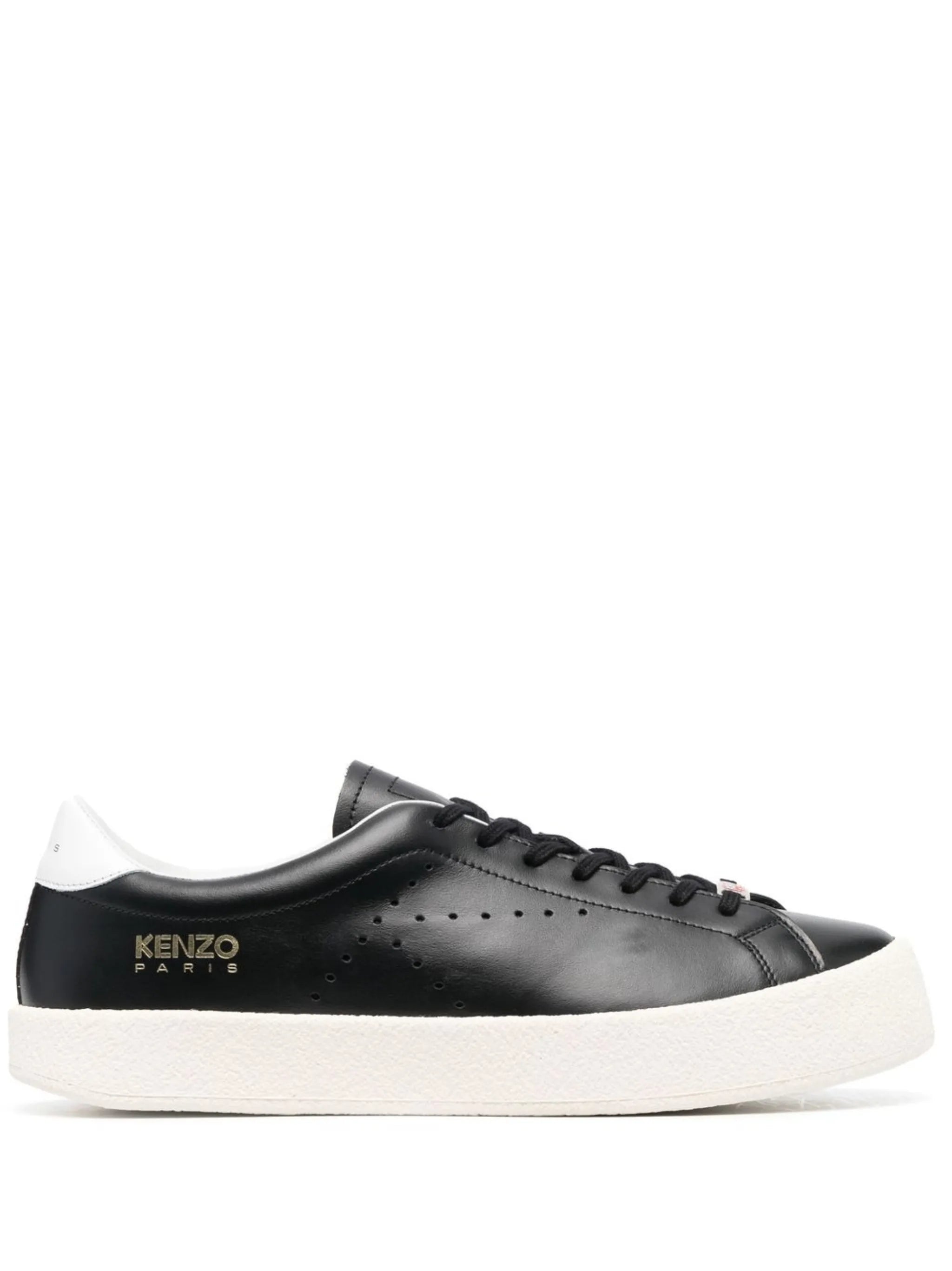 Kenzoswing lace-up leather sneakers