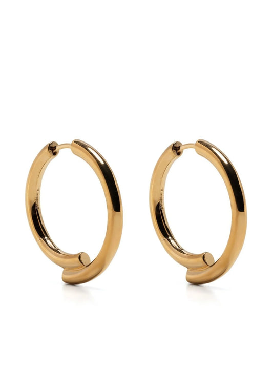 Chaos hoop earrings