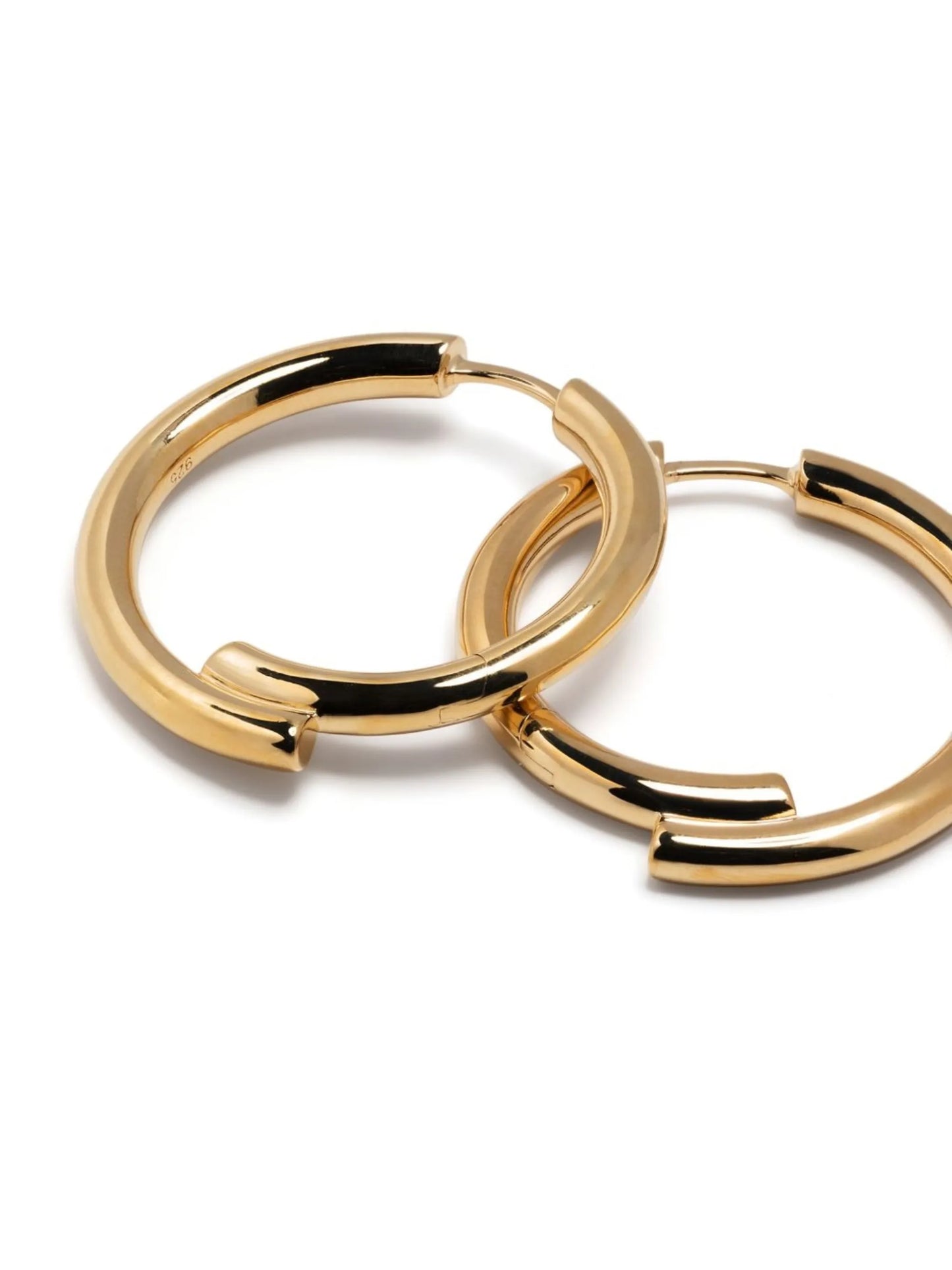 Chaos hoop earrings