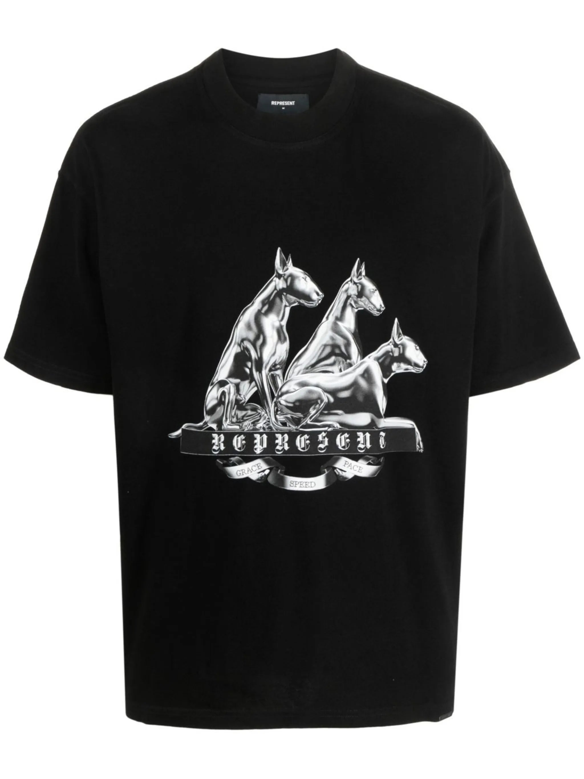 logo-print graphic T-shirt