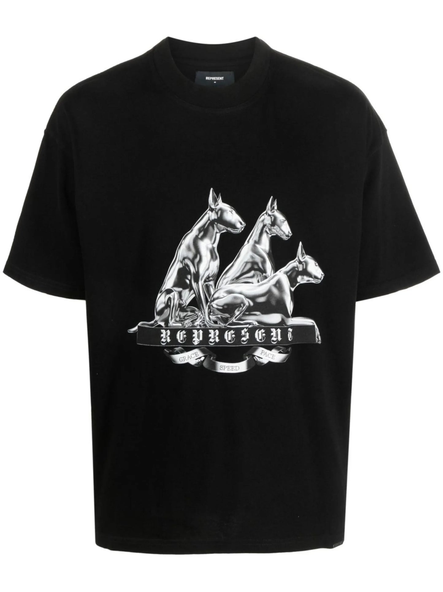 logo-print graphic T-shirt