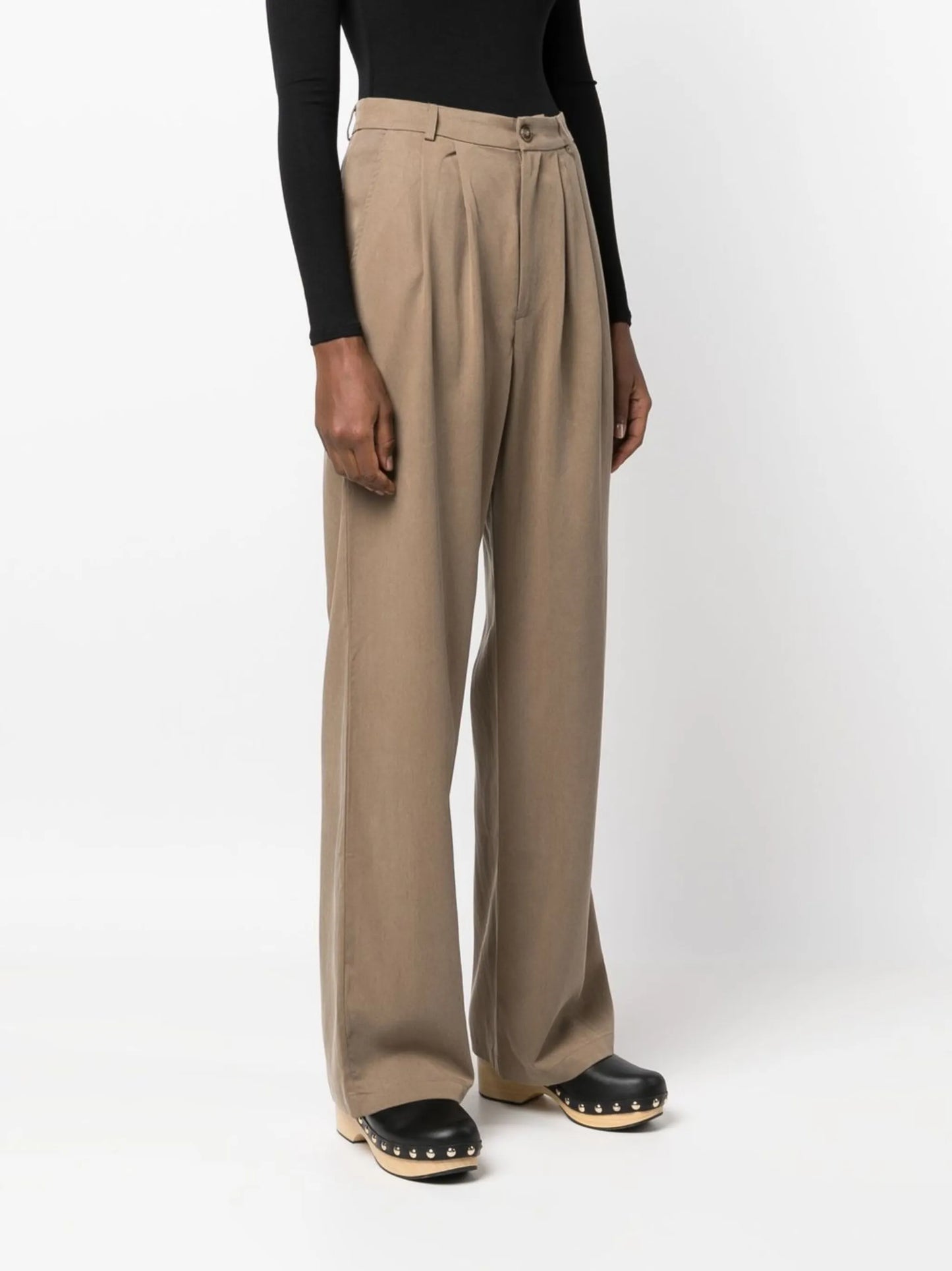 Mason high-waist wide-leg trousers