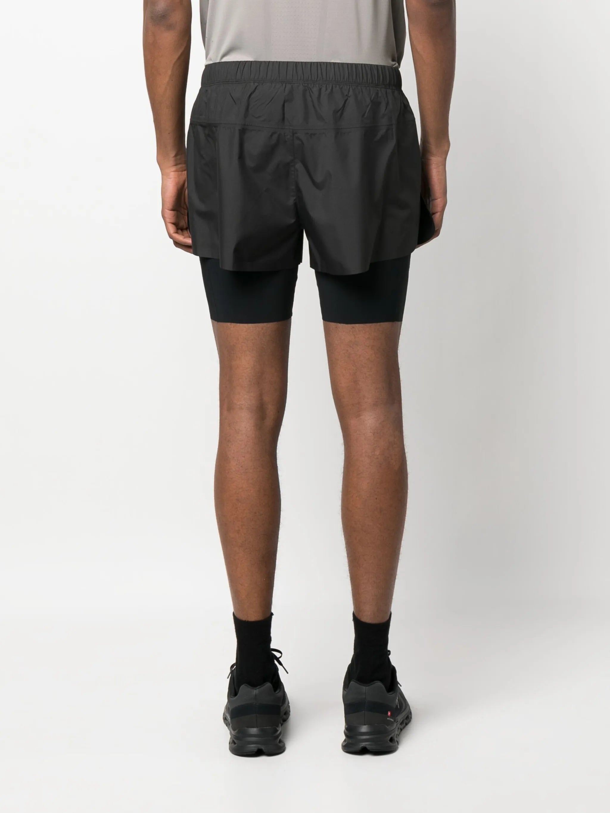 logo-print running-shorts