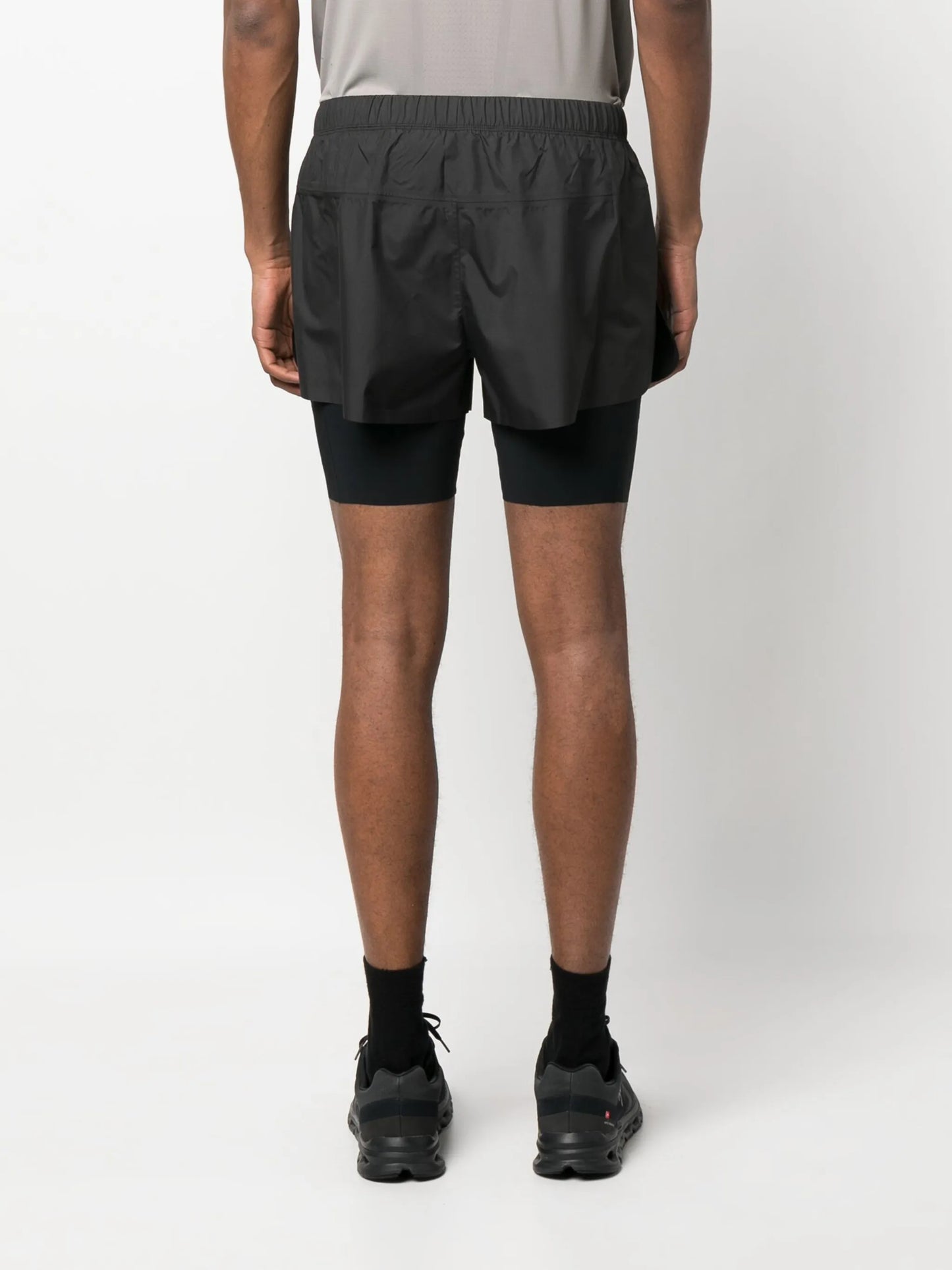 logo-print running-shorts