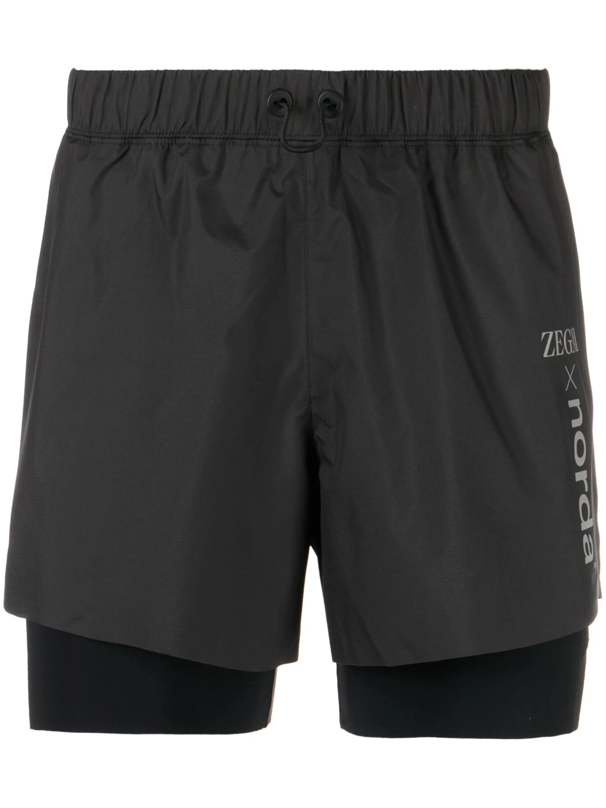logo-print running-shorts