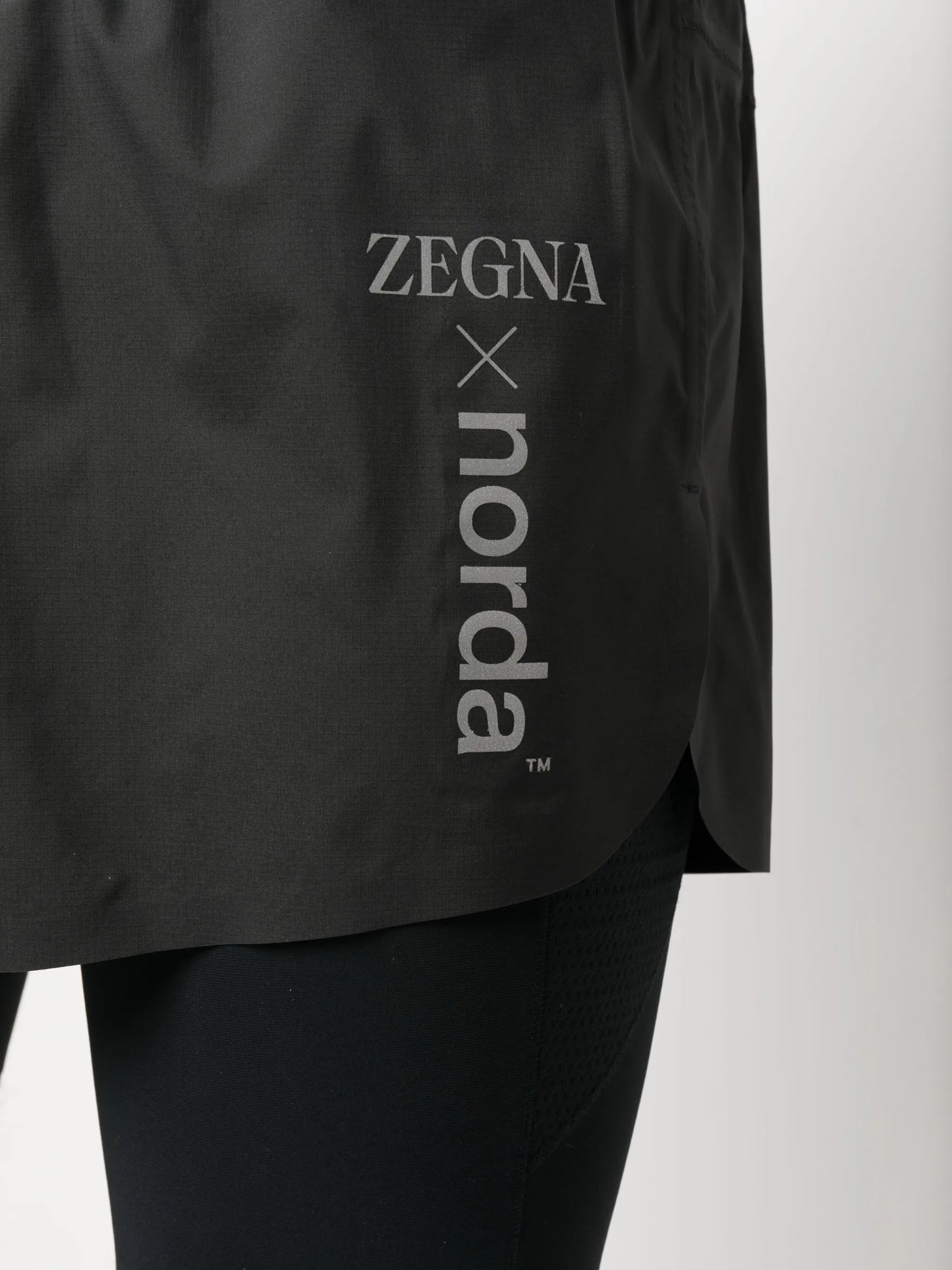 logo-print running-shorts