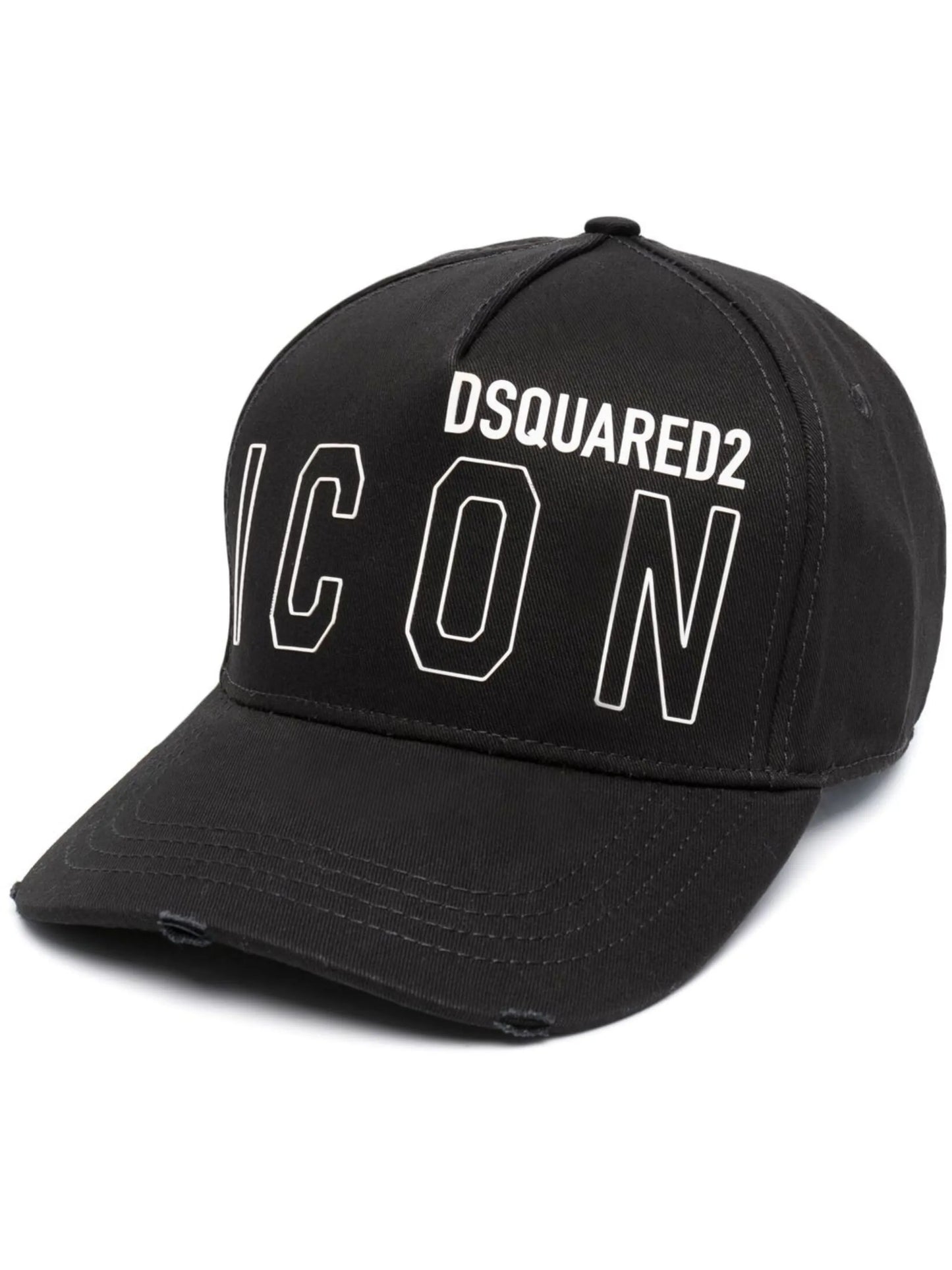 logo-print baseball cap