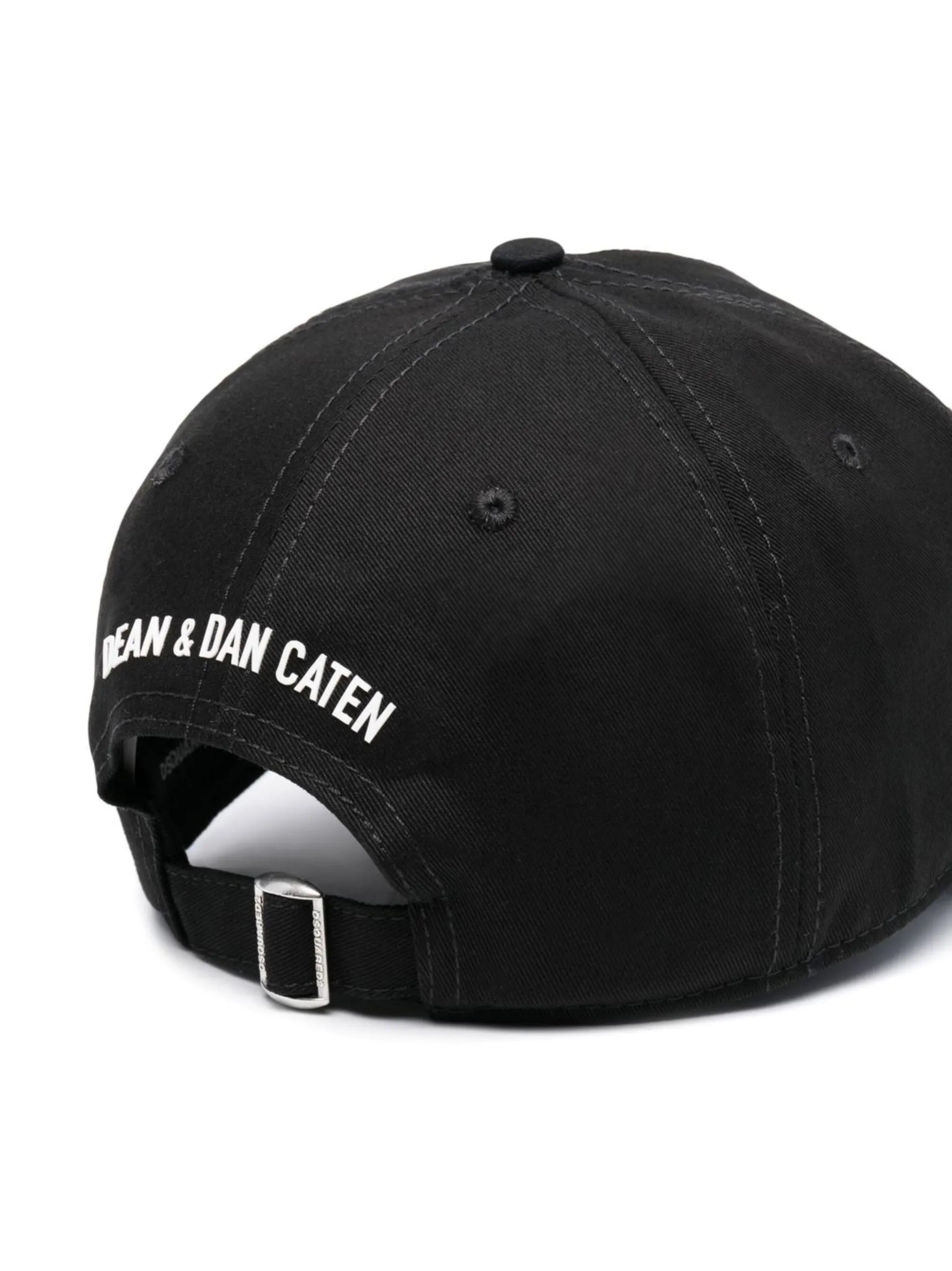 logo-print baseball cap