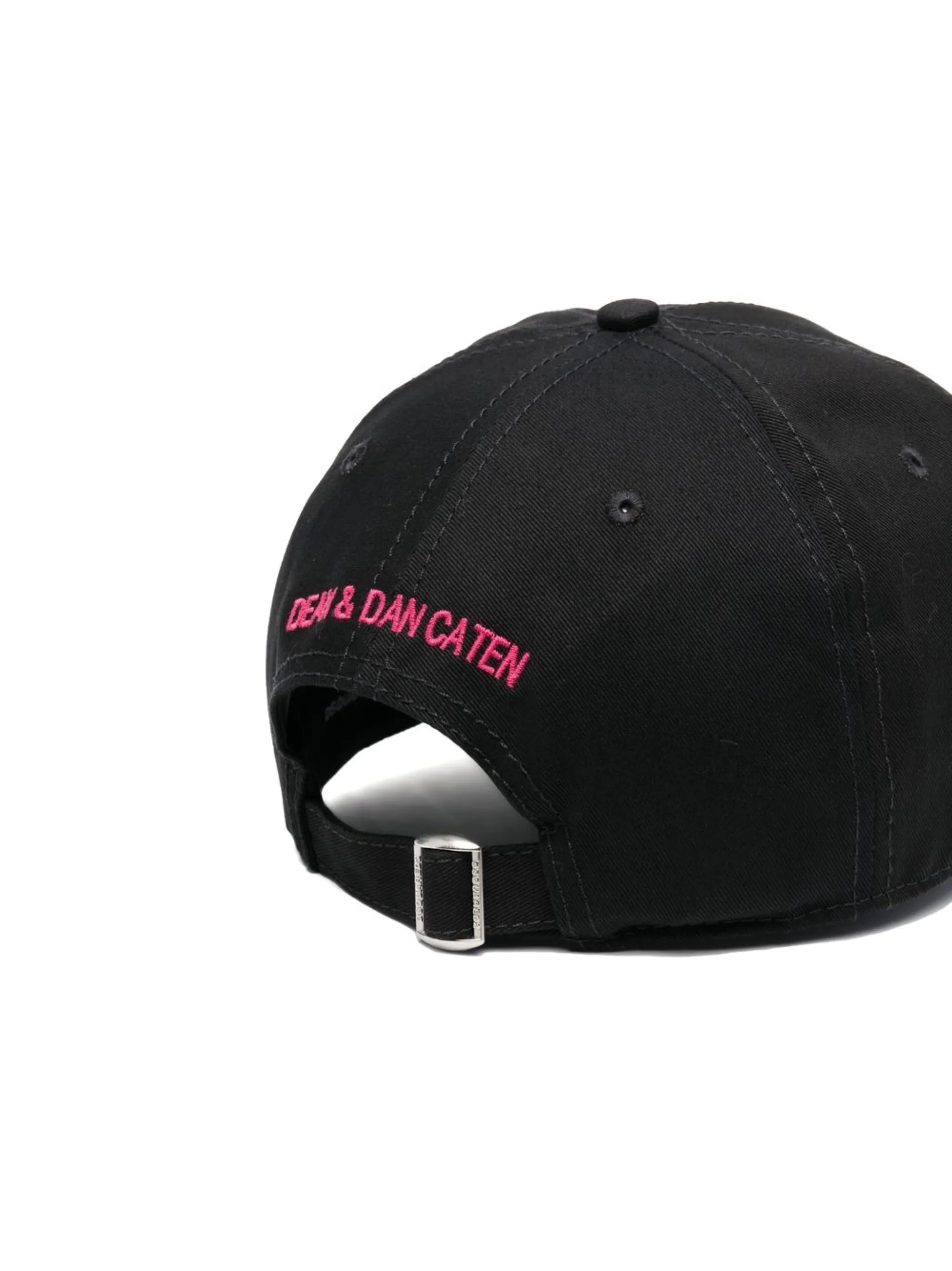 logo-print baseball cap