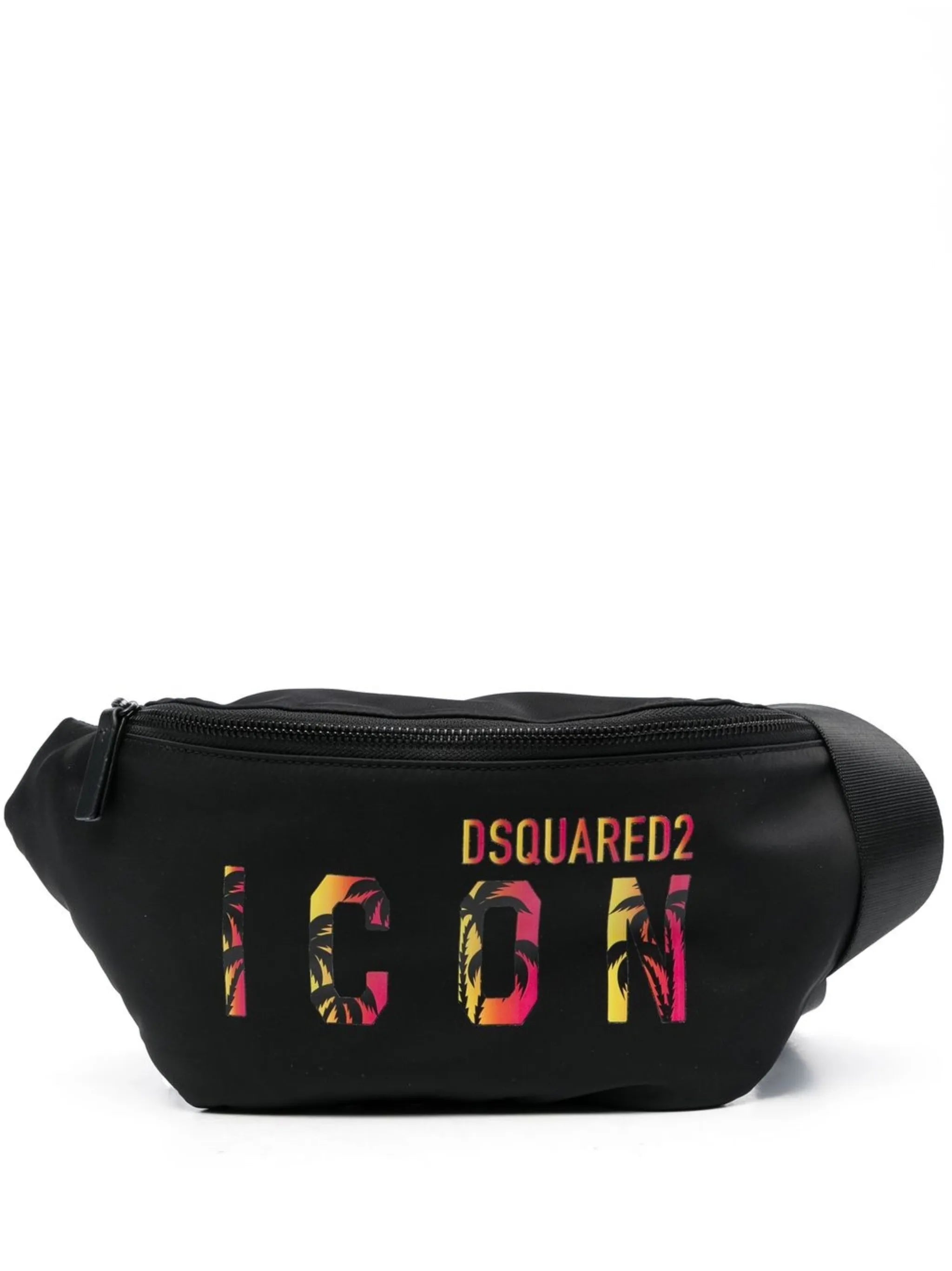 logo-print belt bag