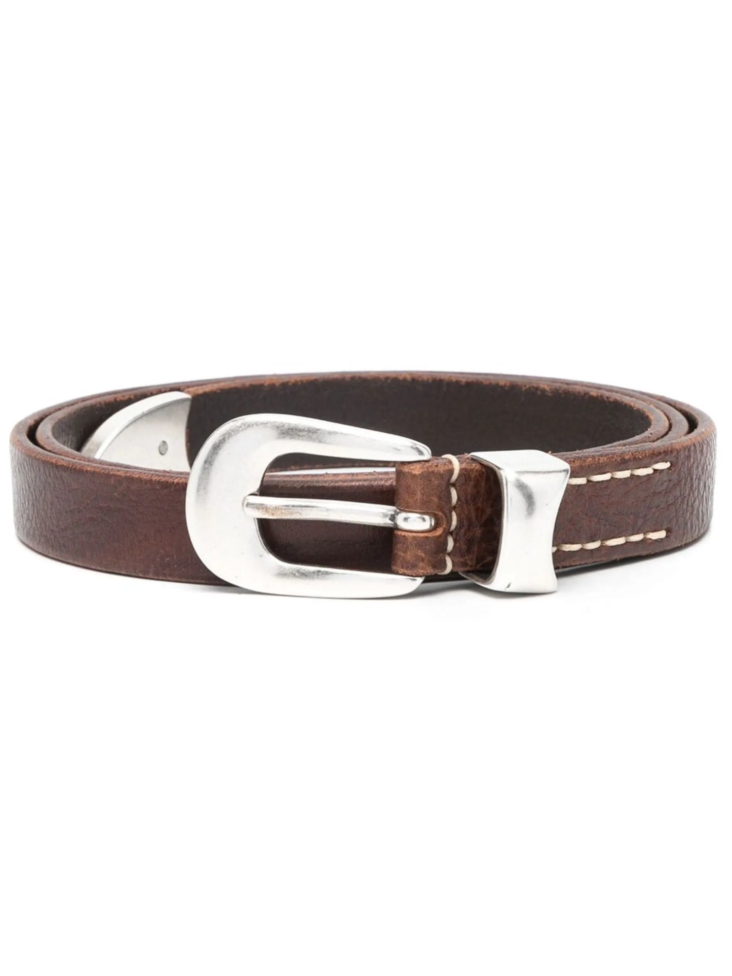 leather buckle belt