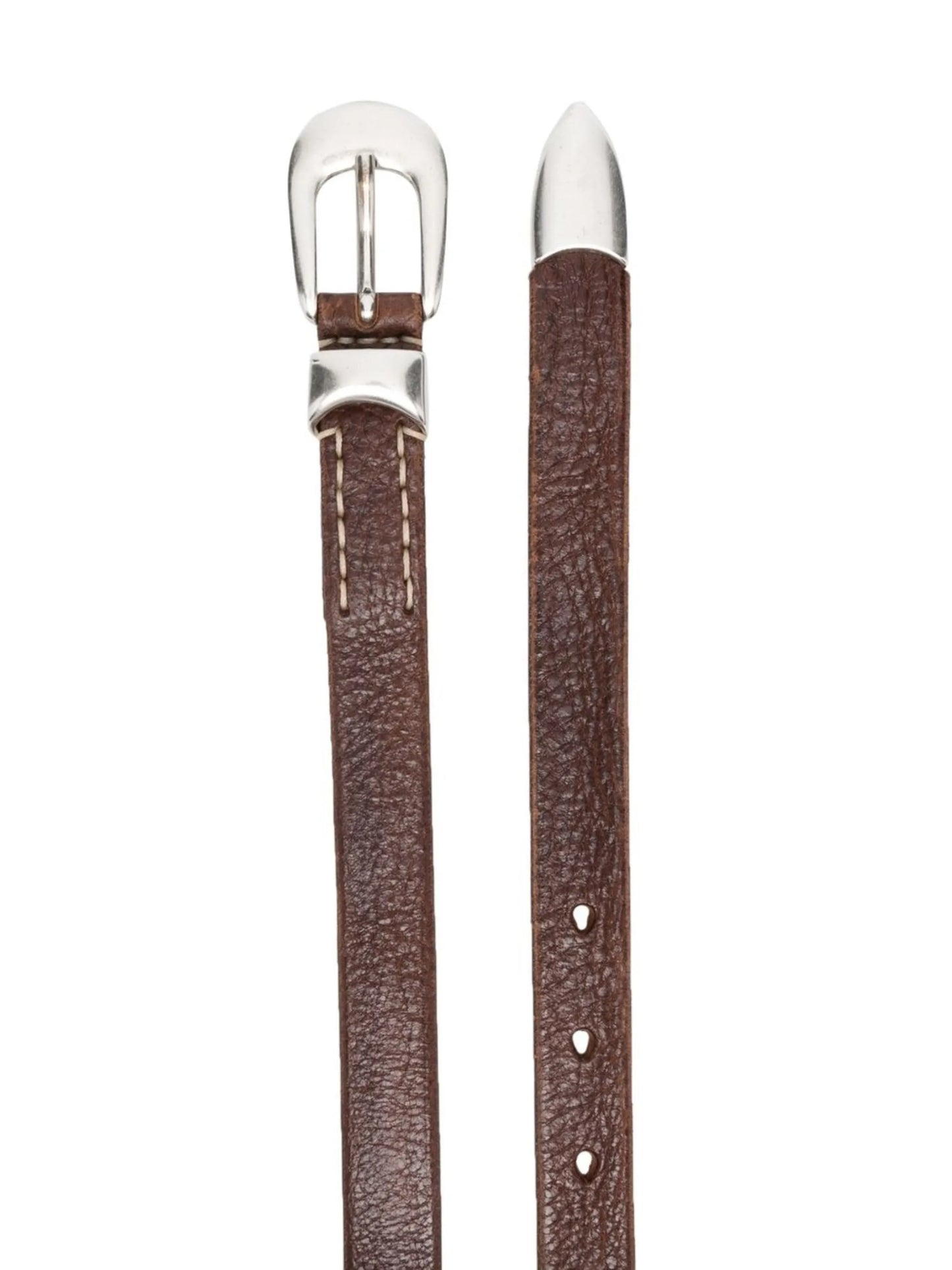 leather buckle belt