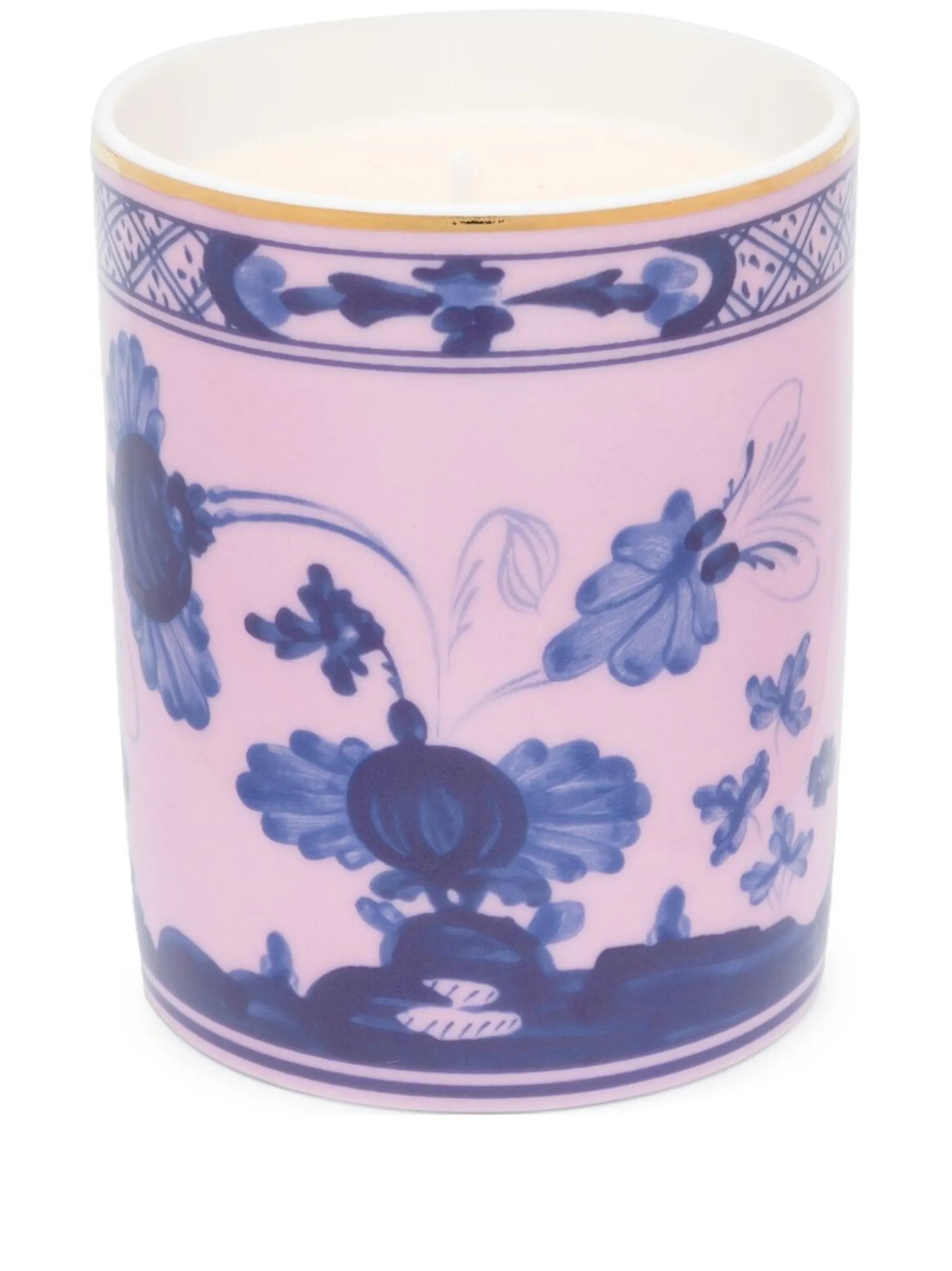 Ginori 1735 Oriente floral-print candle