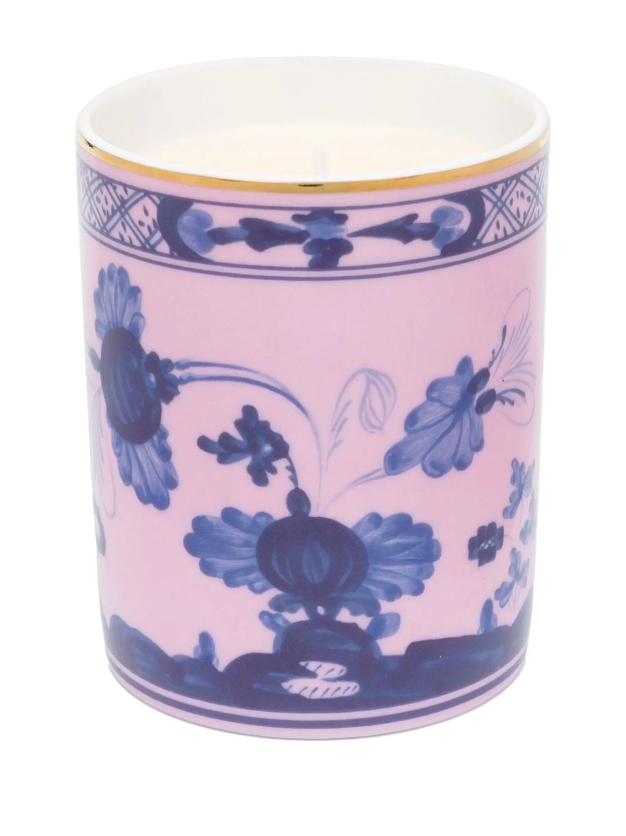 Ginori 1735 Oriente floral-print candle
