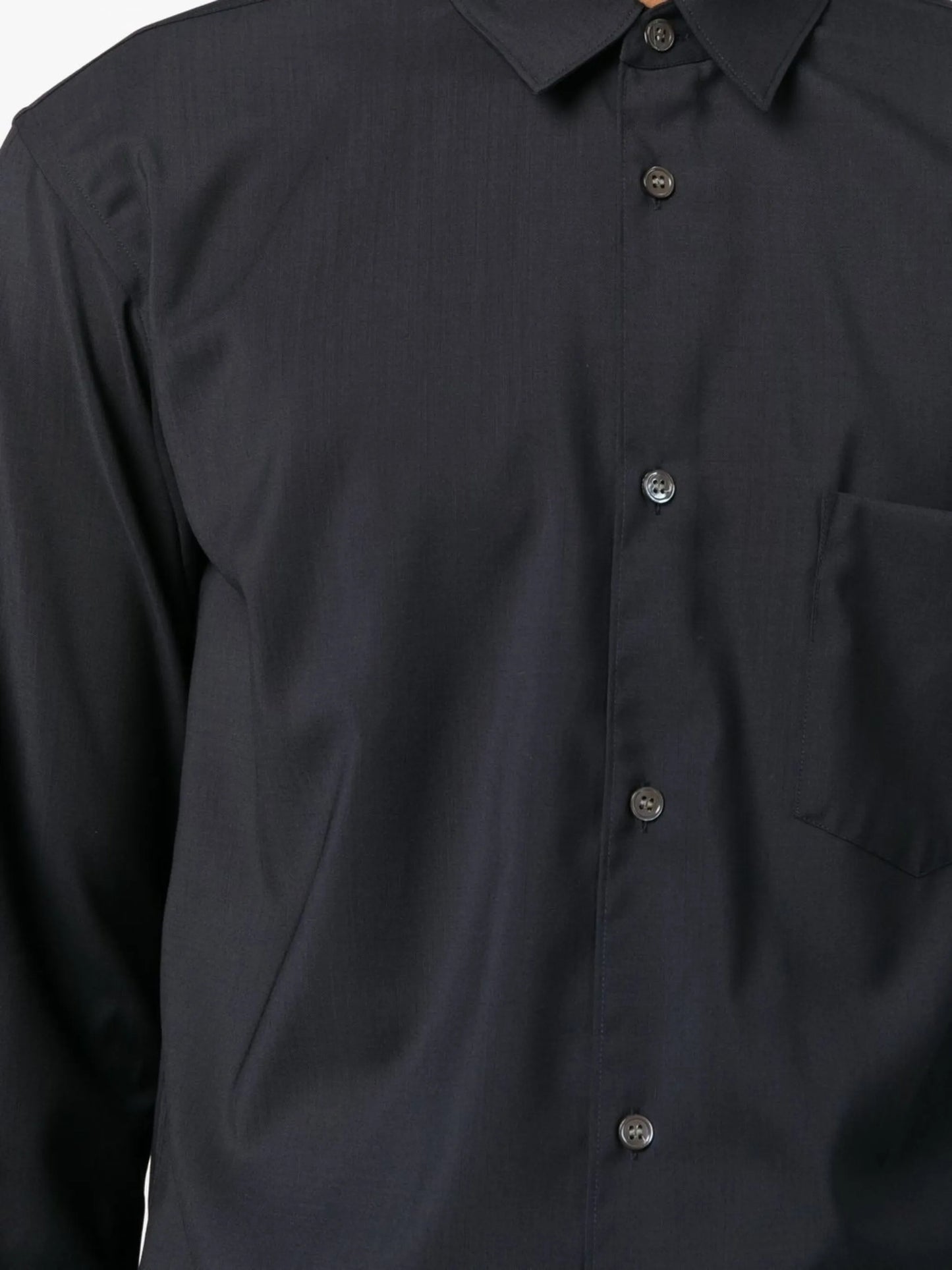 button-down fitted shirt