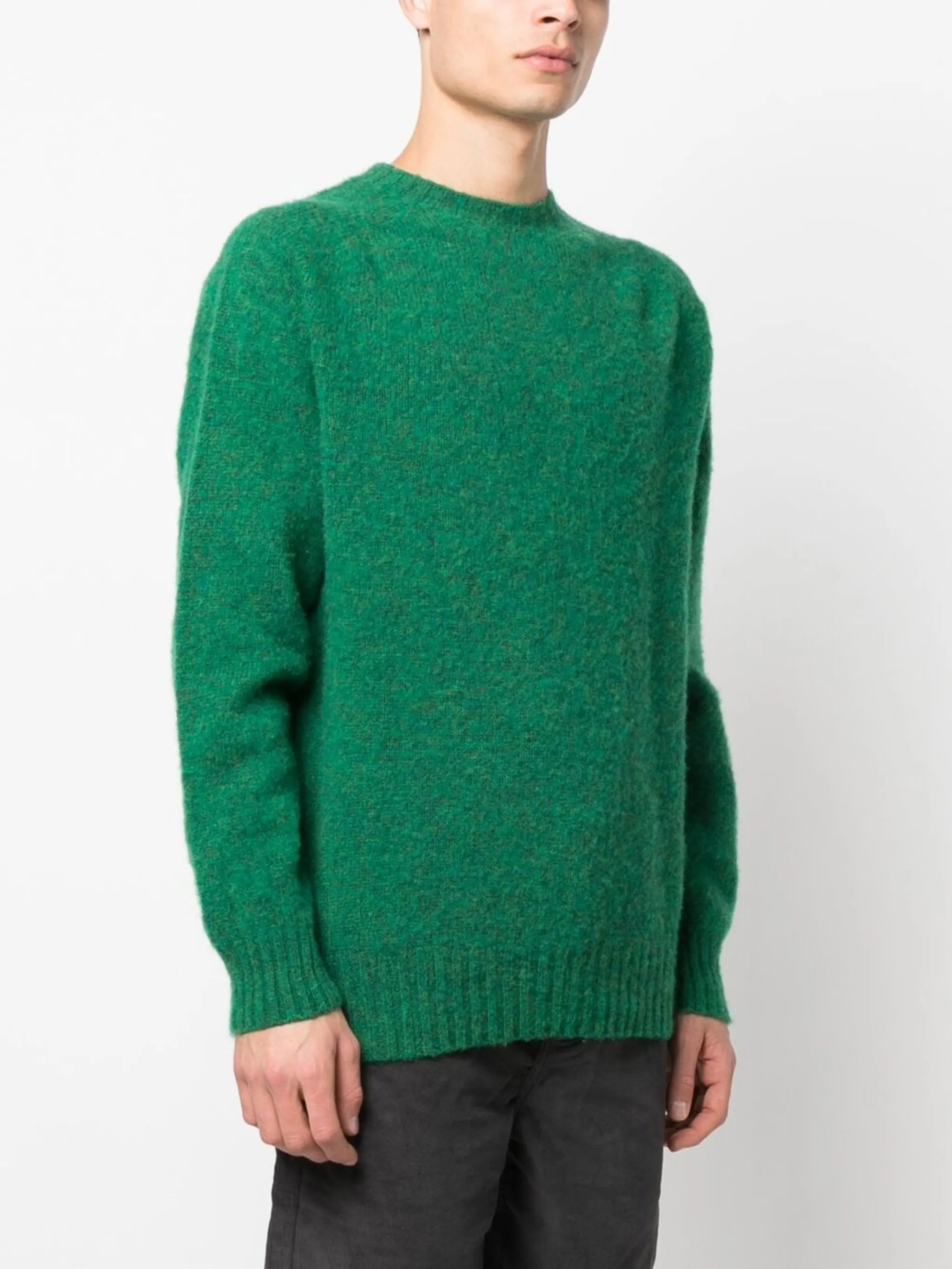 crew neck wool jumper