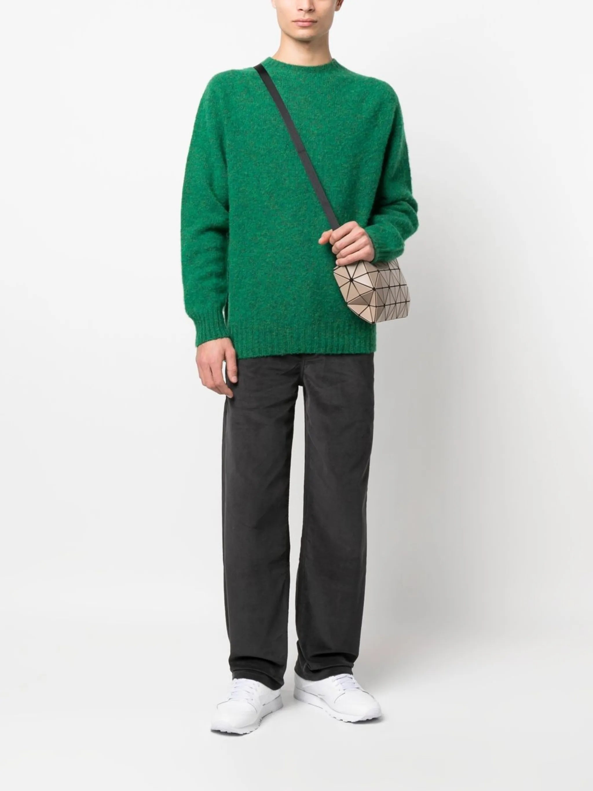 crew neck wool jumper
