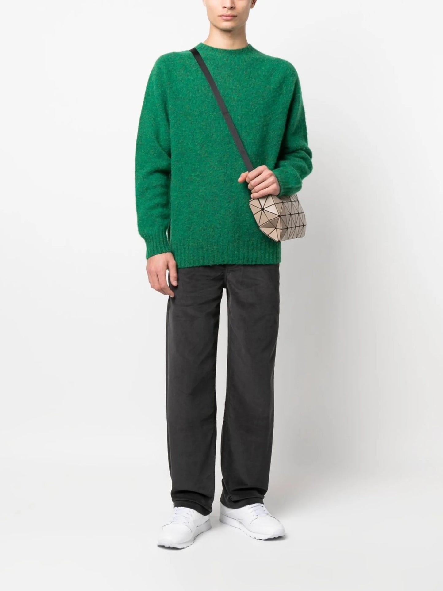 crew neck wool jumper
