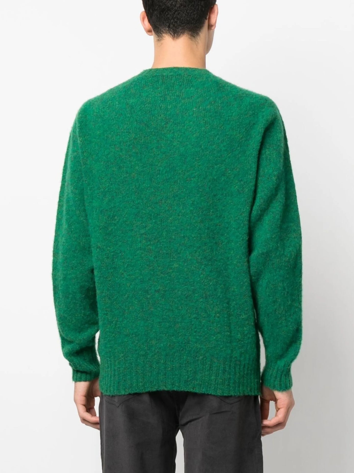 crew neck wool jumper