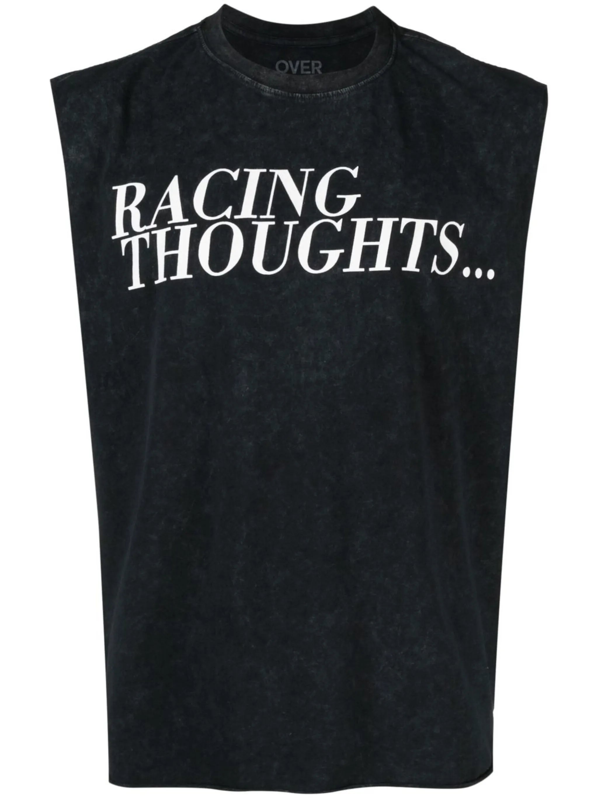 Over Over Racing Thoughts tank top