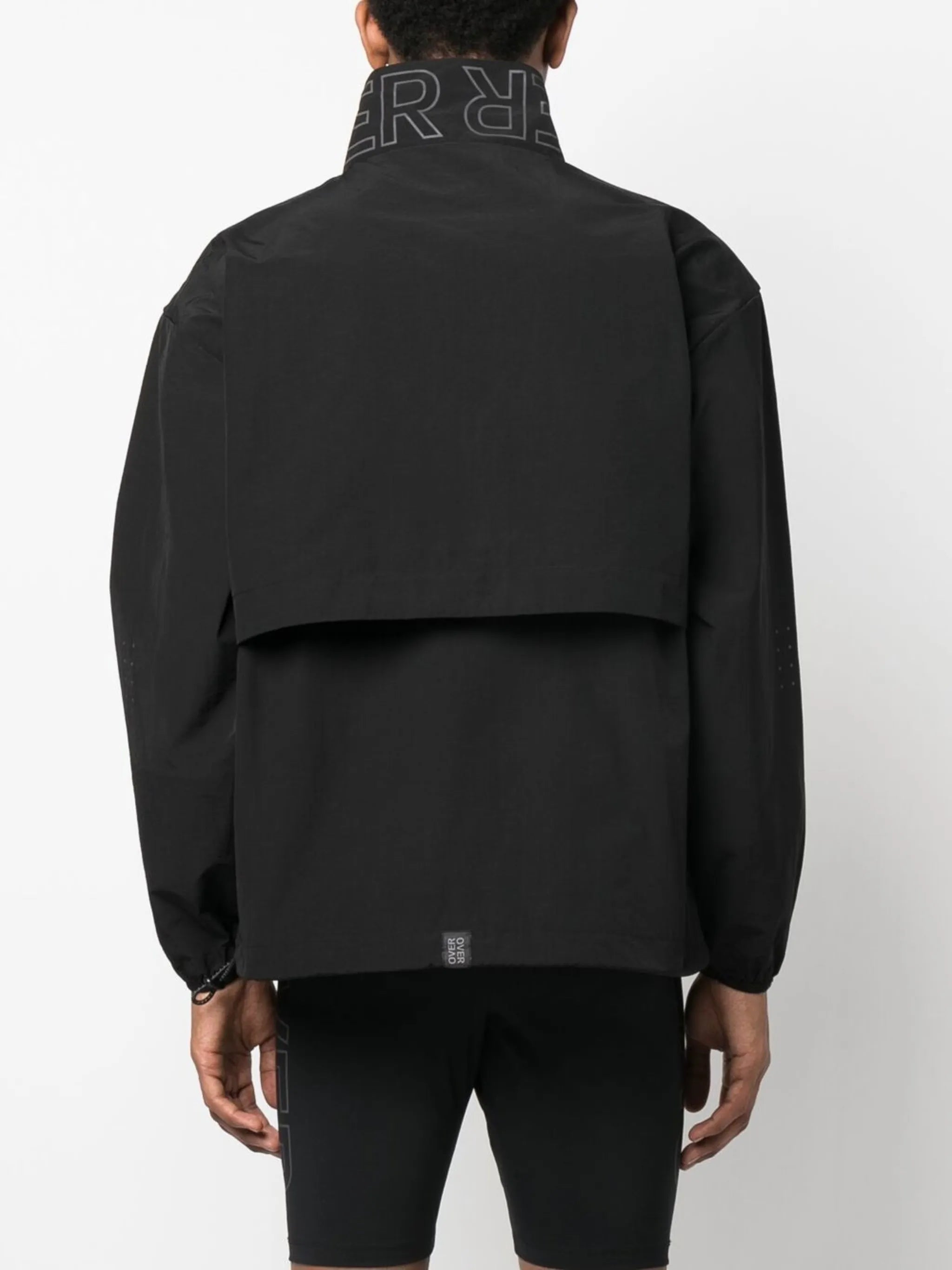 Pop Over logo-print jacket