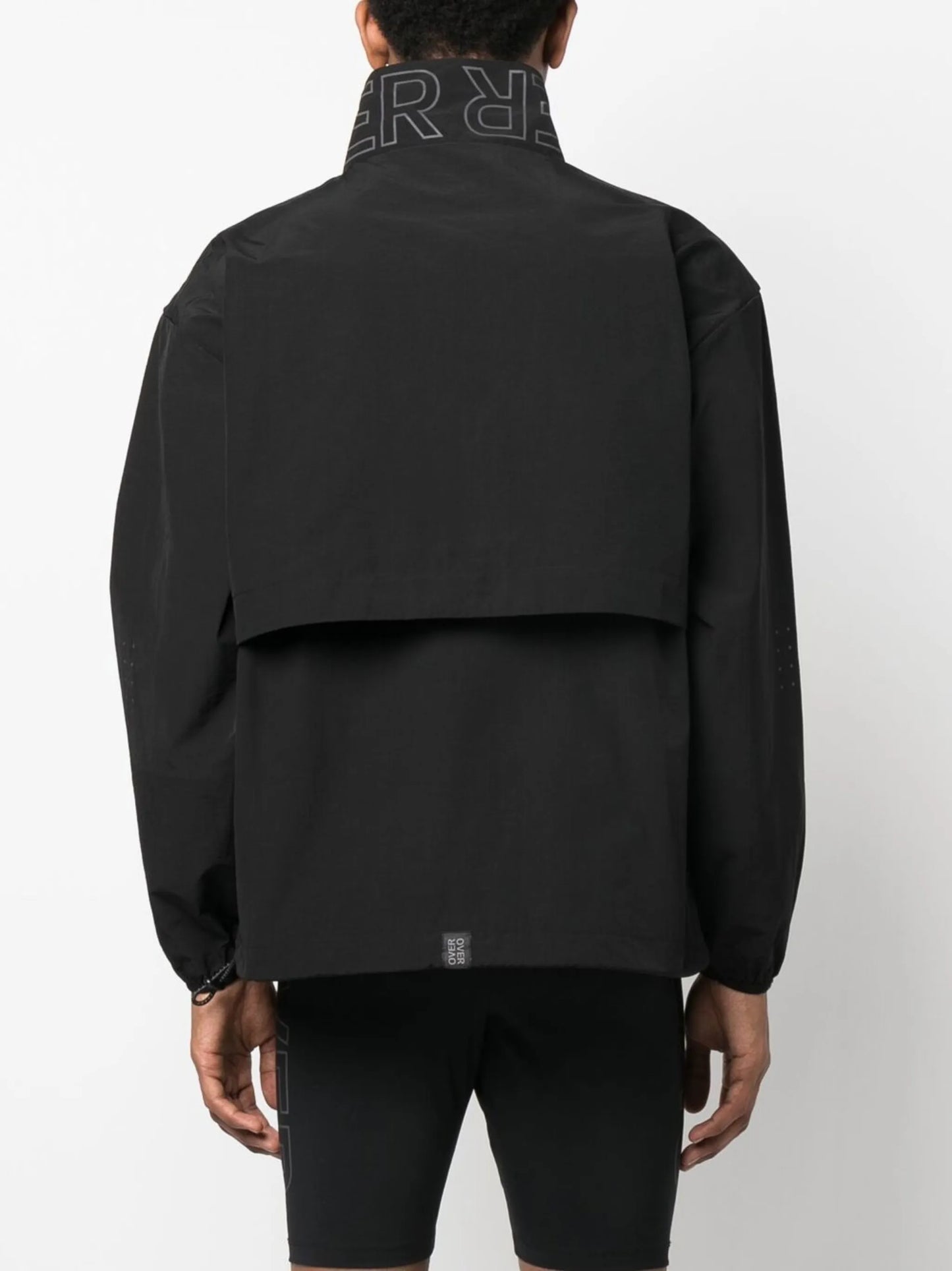 Pop Over logo-print jacket