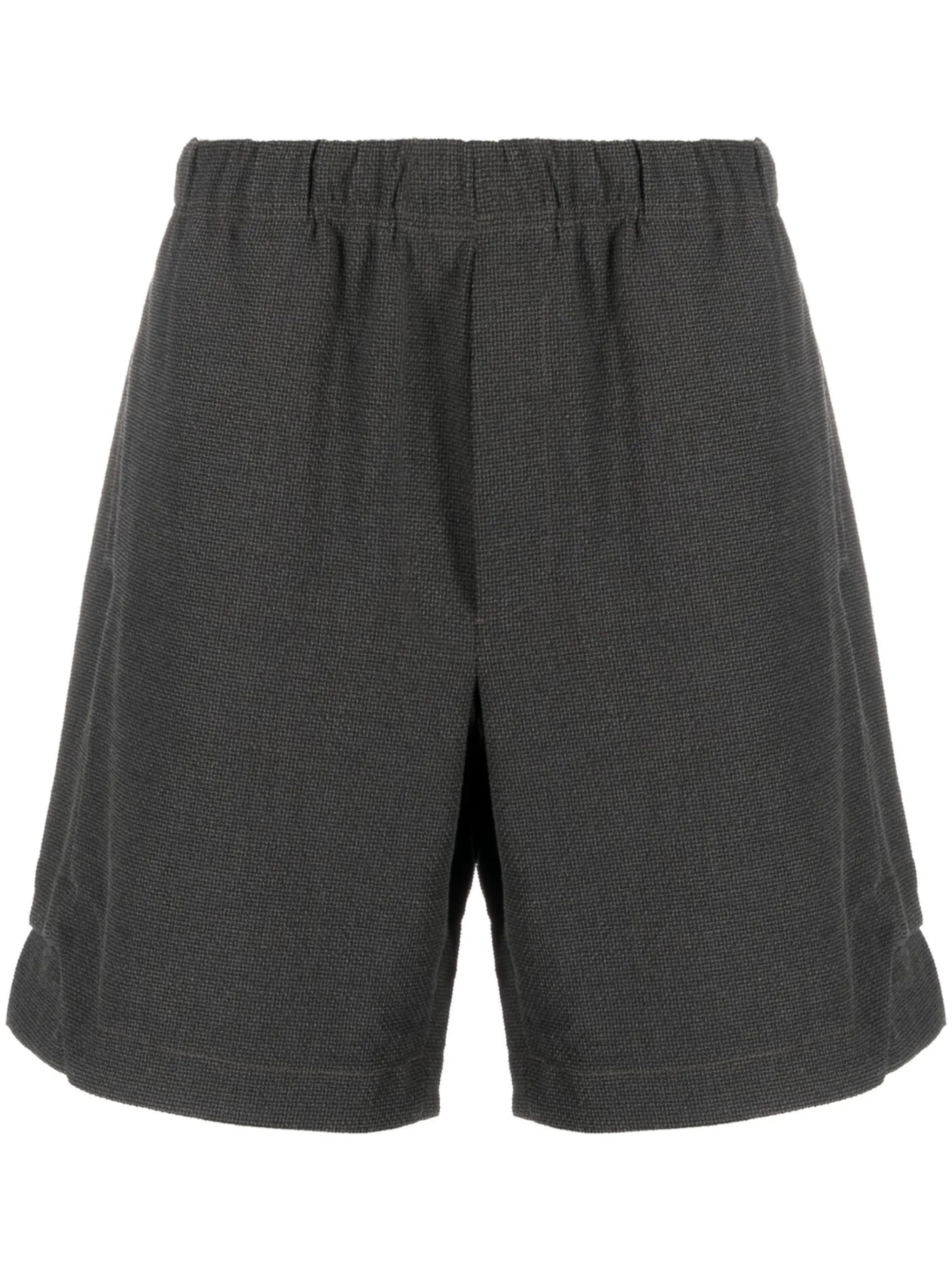 elasticated-waistband deck shorts