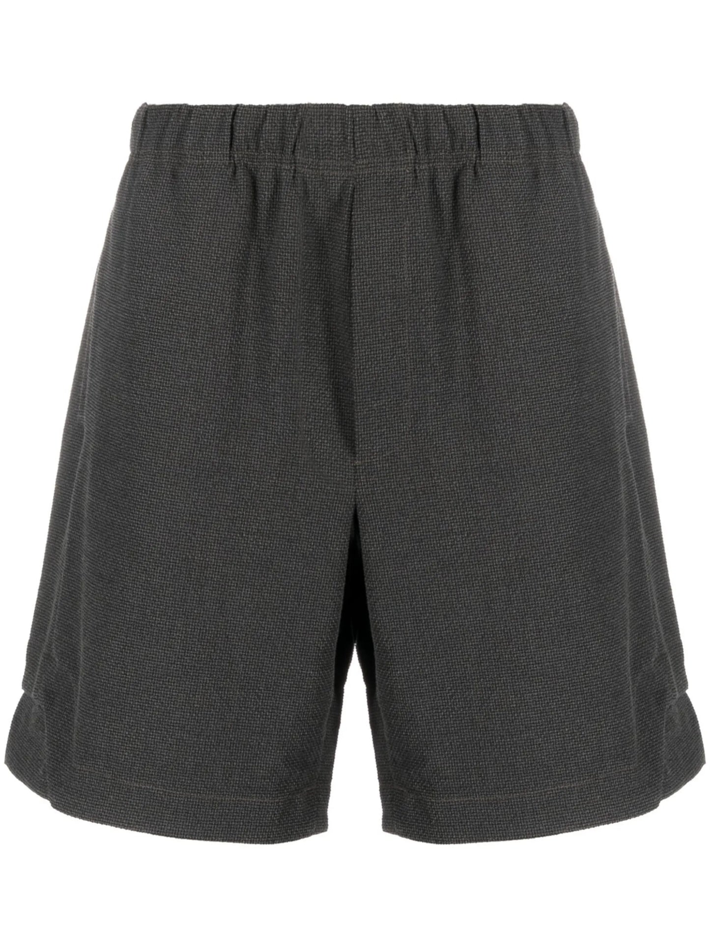 elasticated-waistband deck shorts