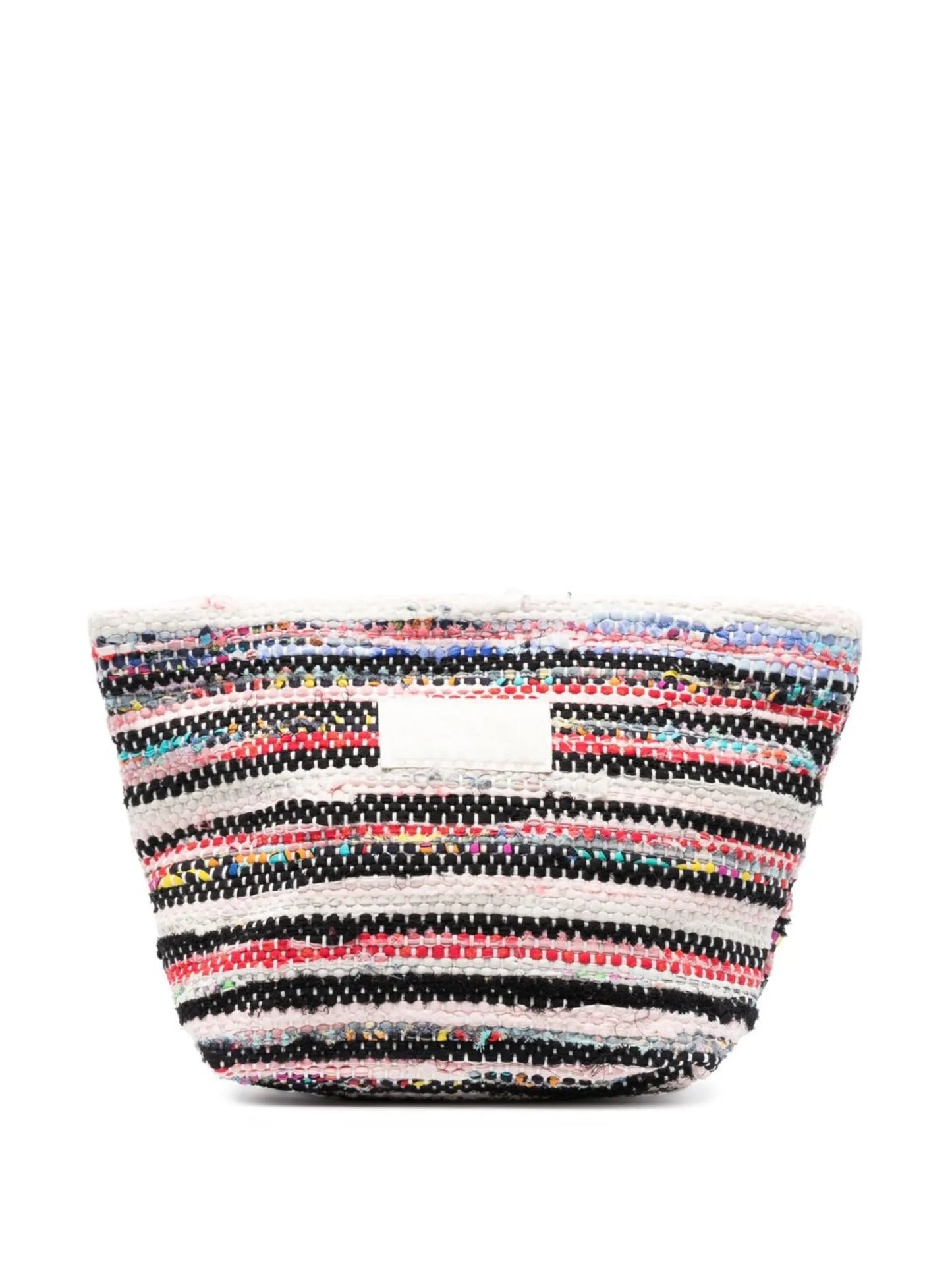 interwoven bamboo wash bag