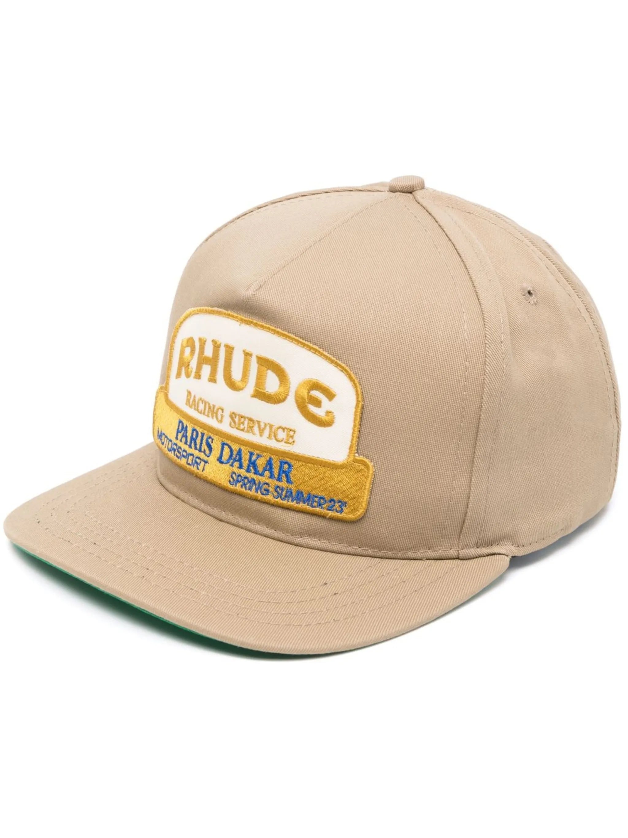 logo-patch trucker cap