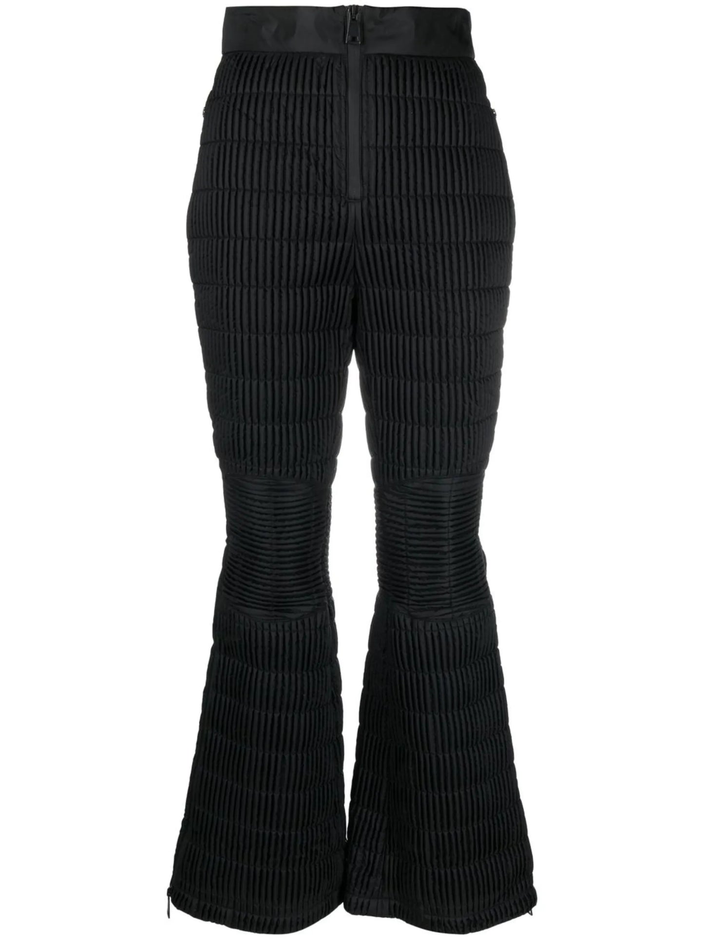high-waisted padded ski trousers