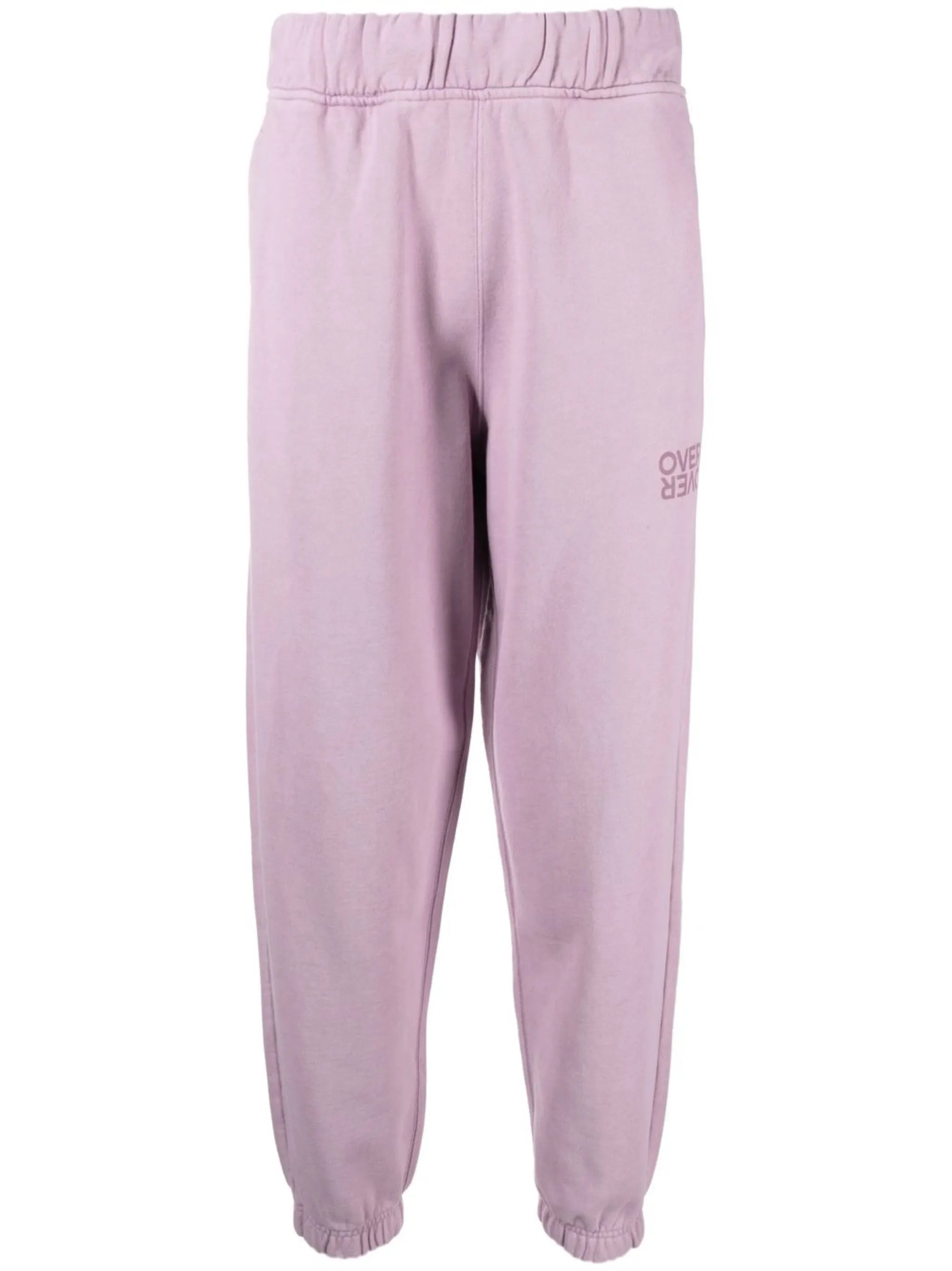 logo-print cotton track pant