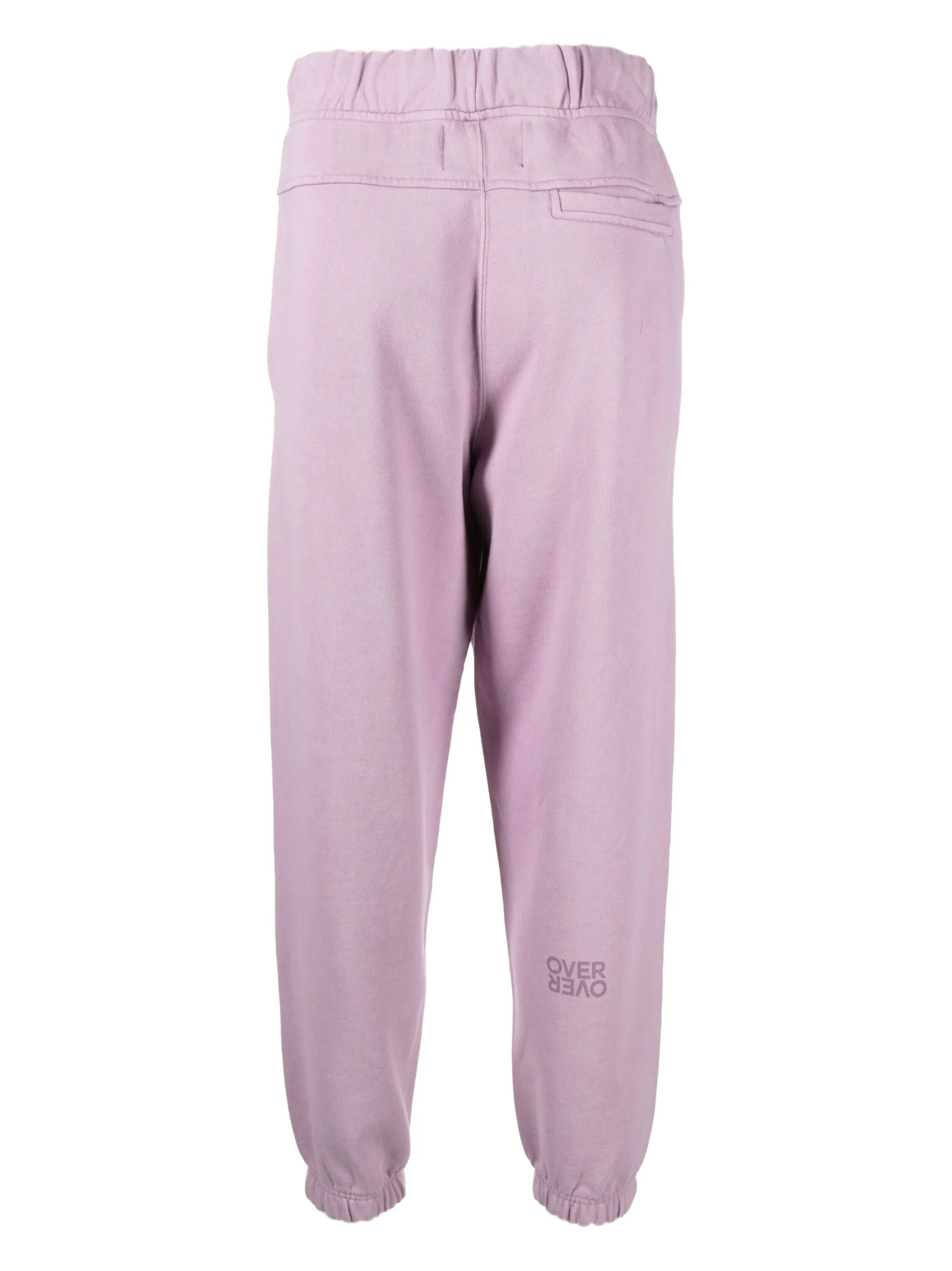 logo-print cotton track pant