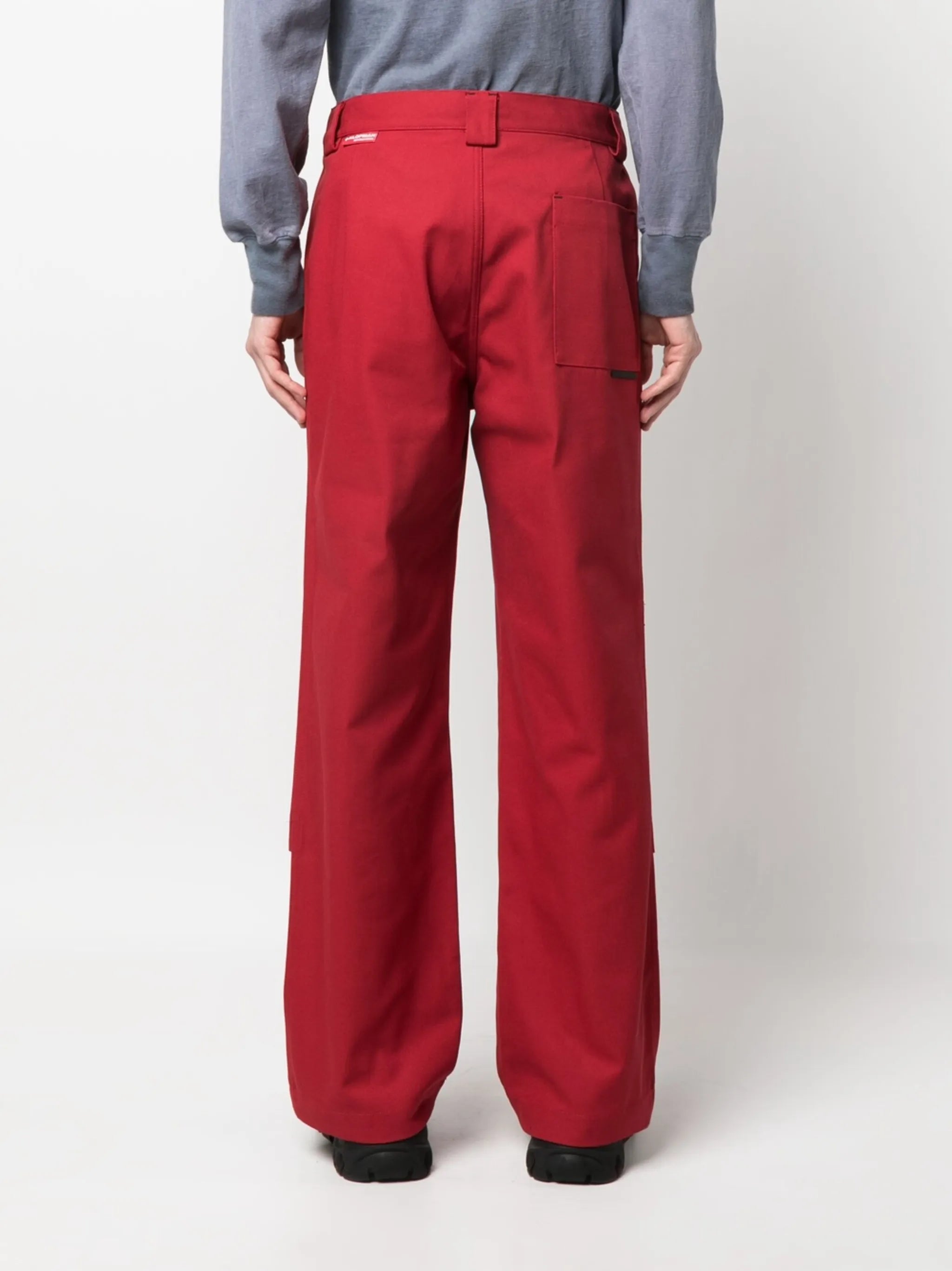 panel-design lose-fit trousers