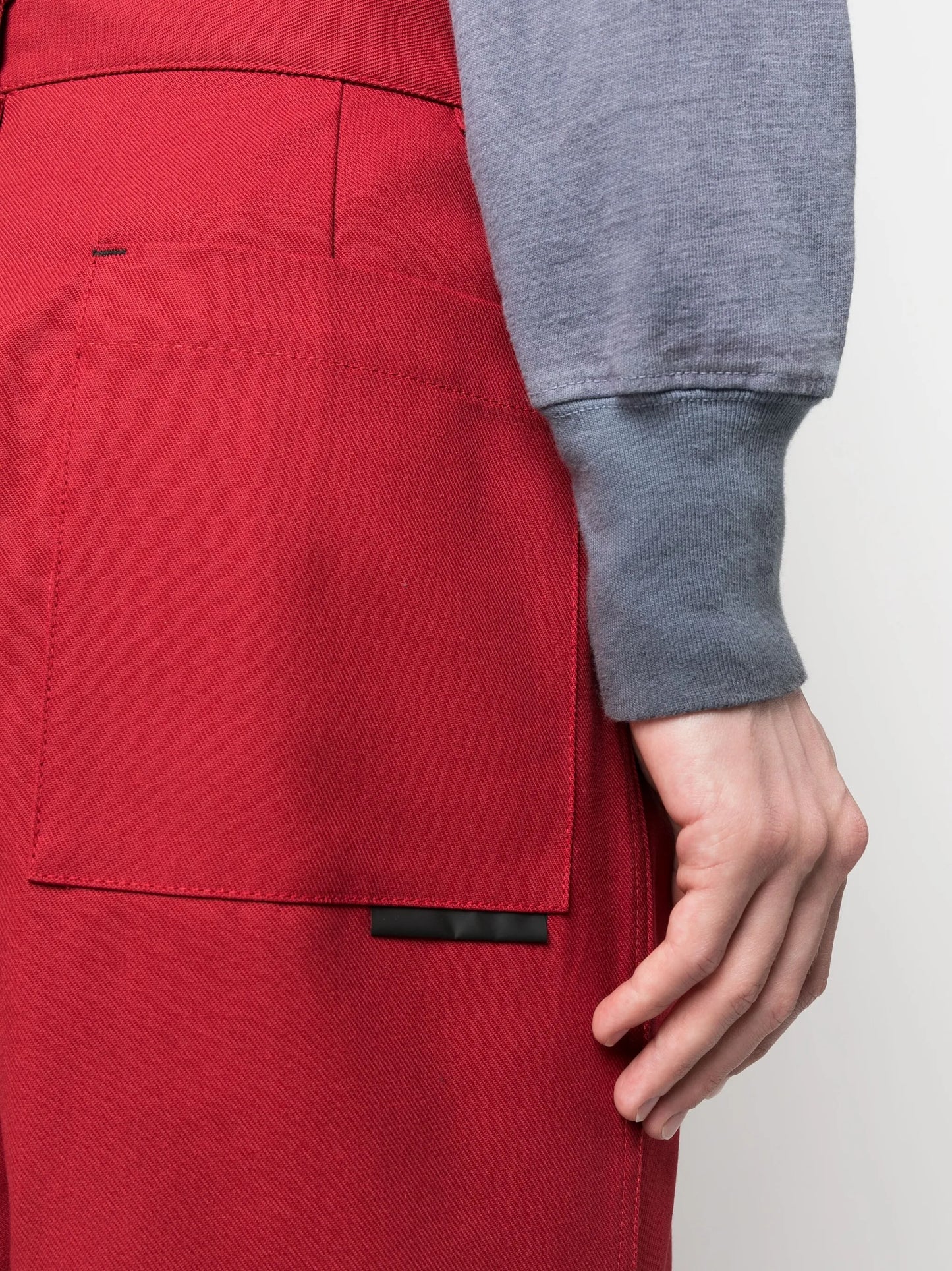 panel-design lose-fit trousers
