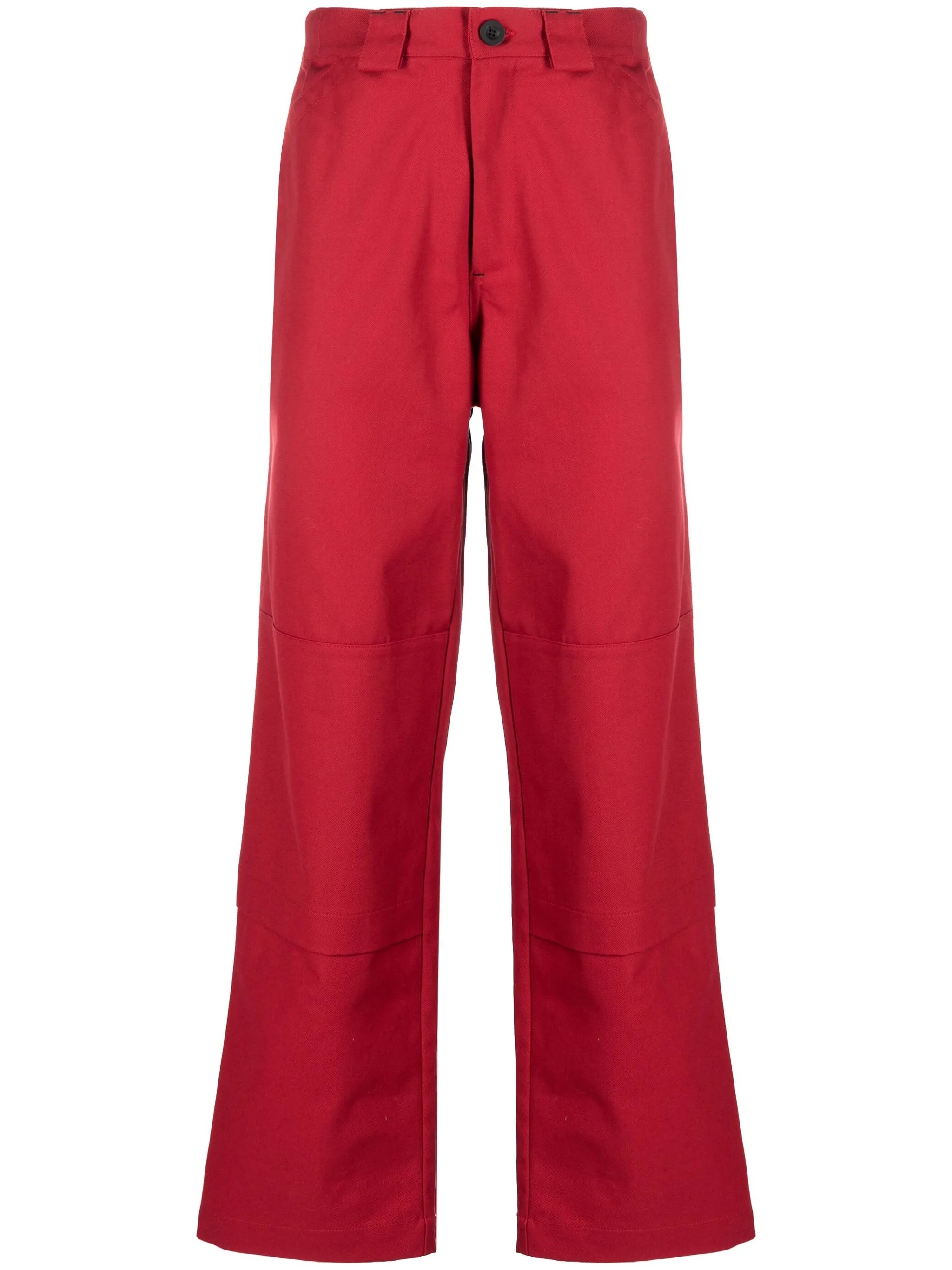 panel-design lose-fit trousers