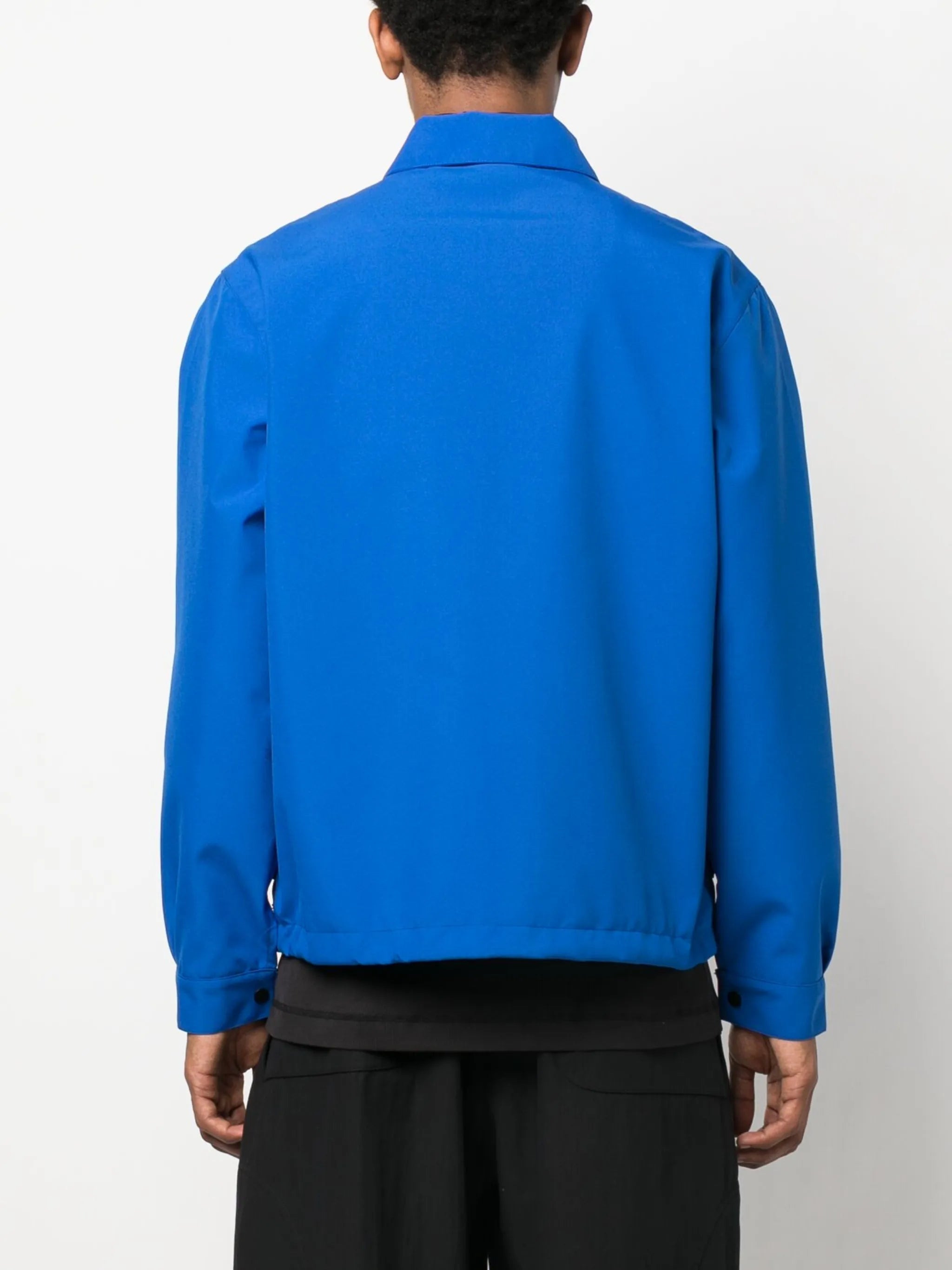 zip-up shirt jacket
