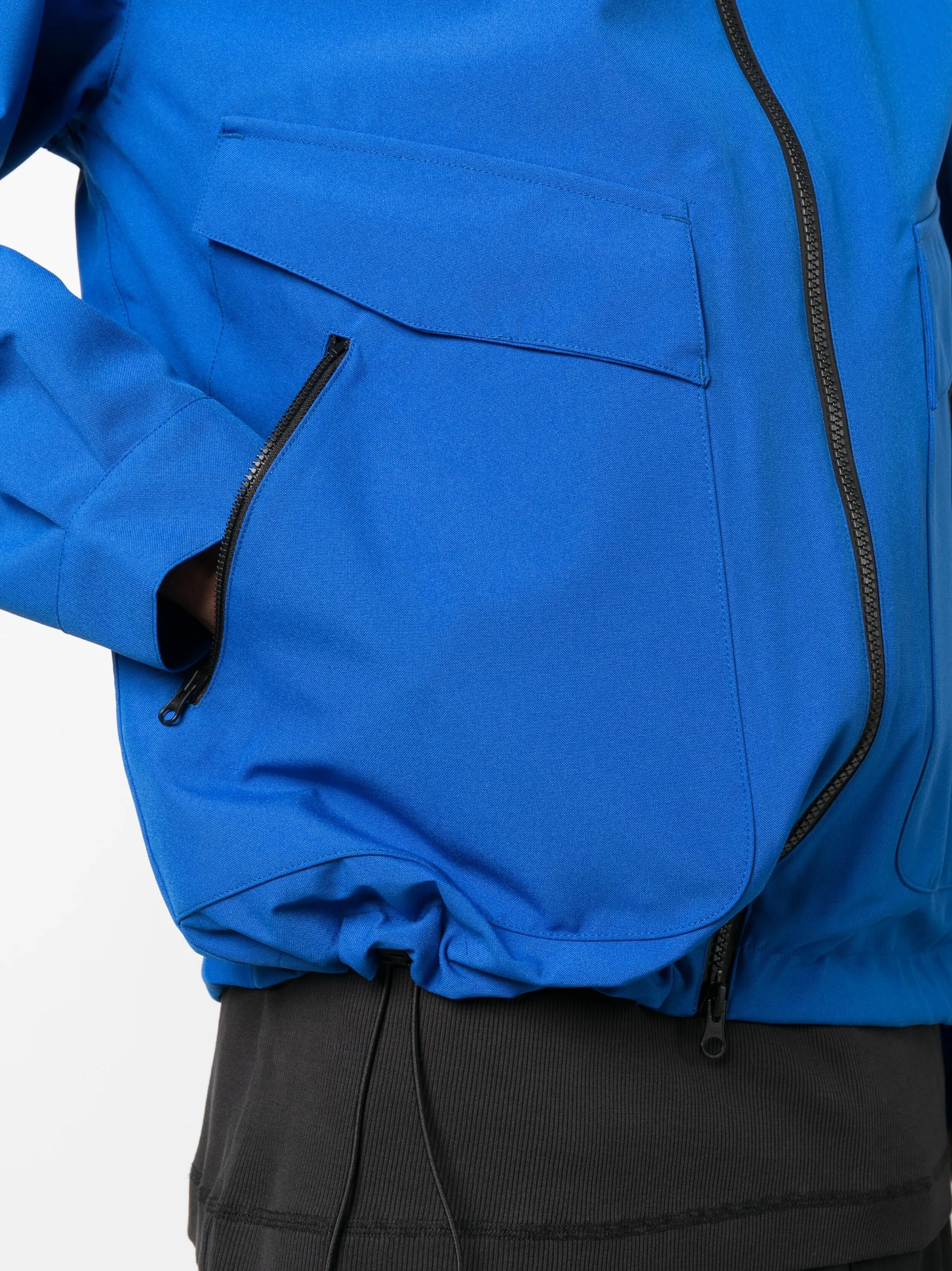 zip-up shirt jacket