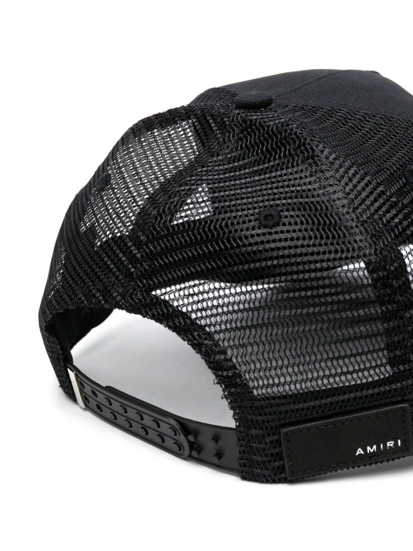 logo-print trucker cap