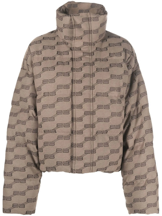 BB monogram puffer jacket