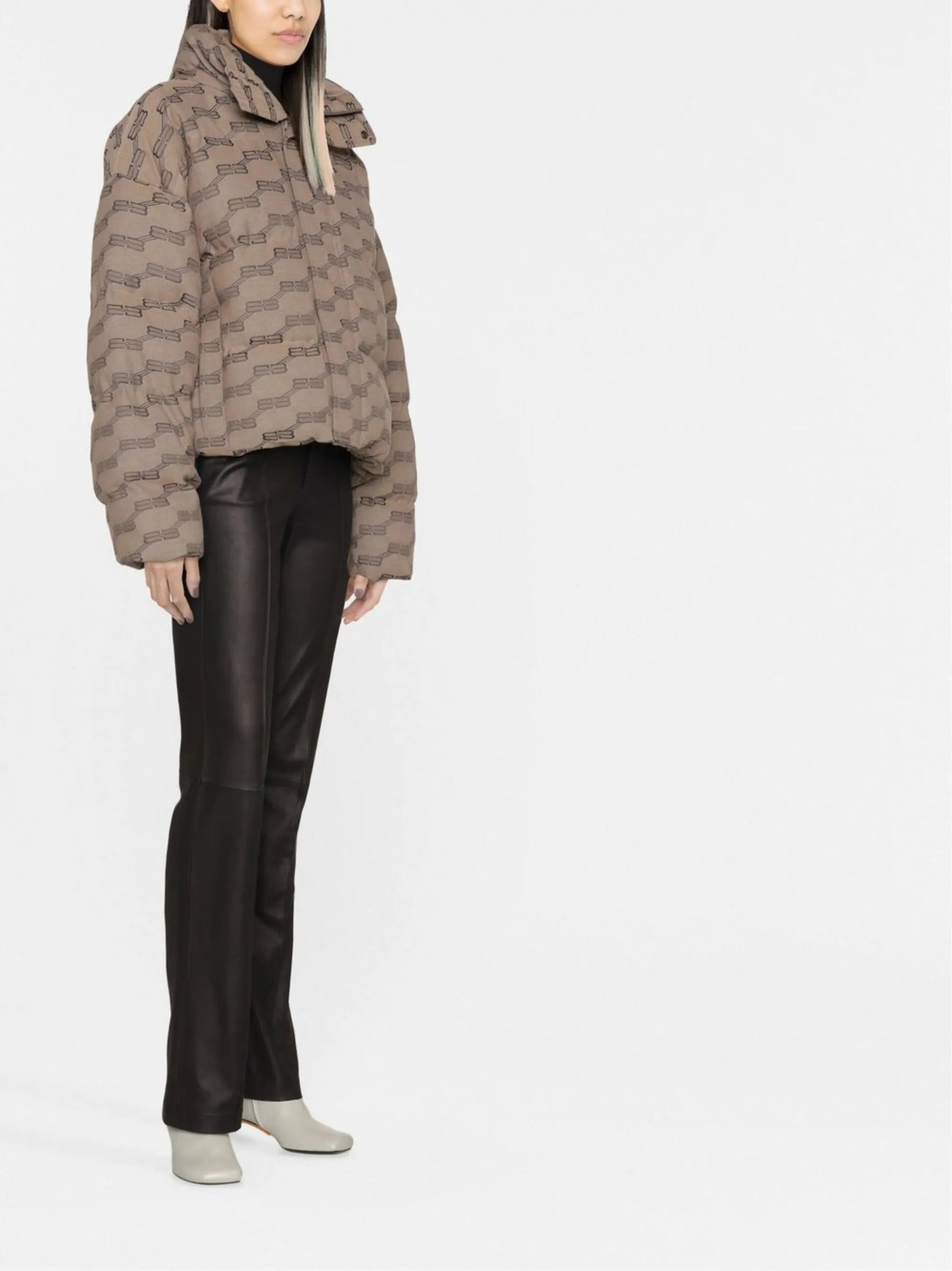 BB monogram puffer jacket