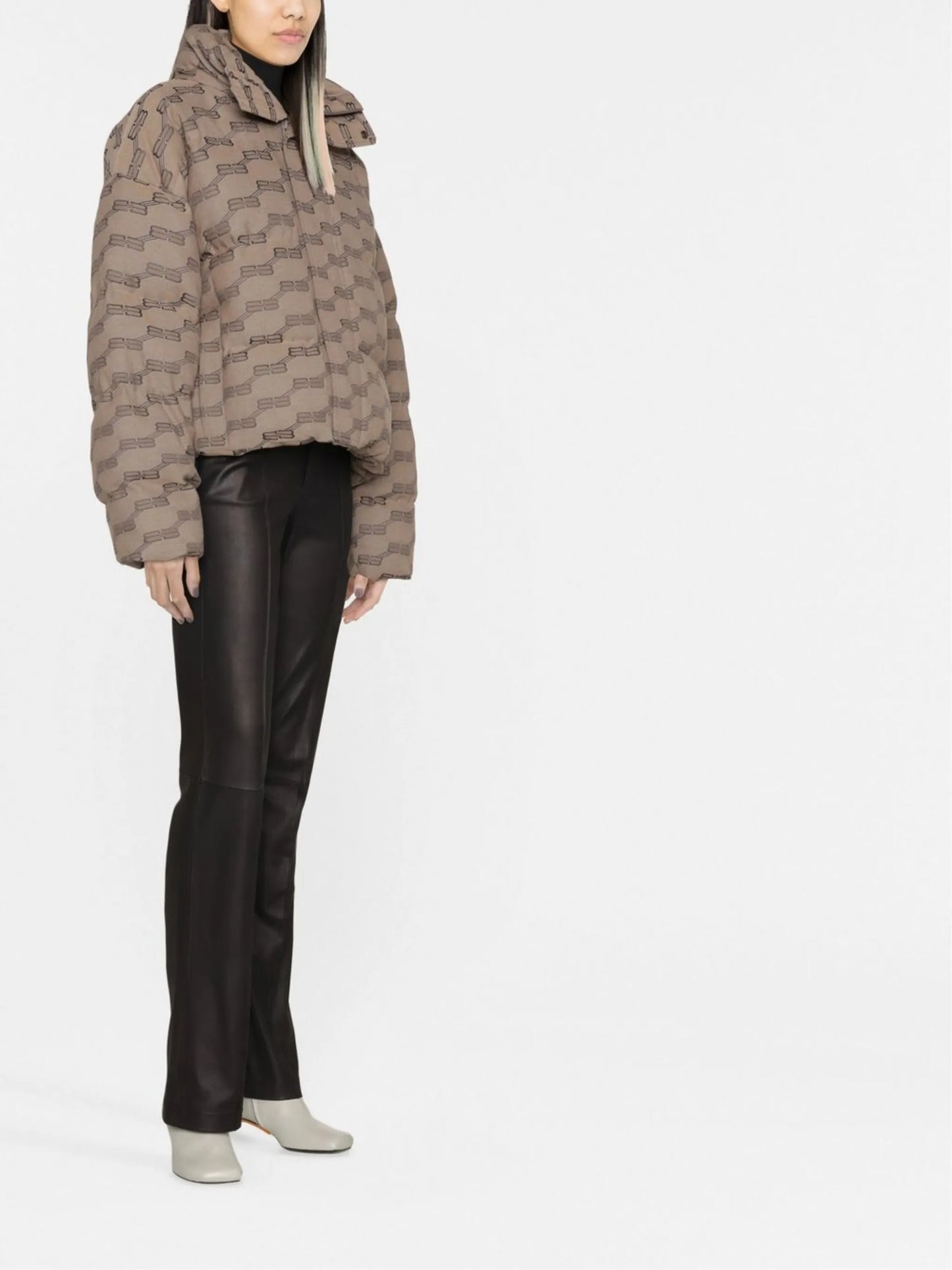 BB monogram puffer jacket