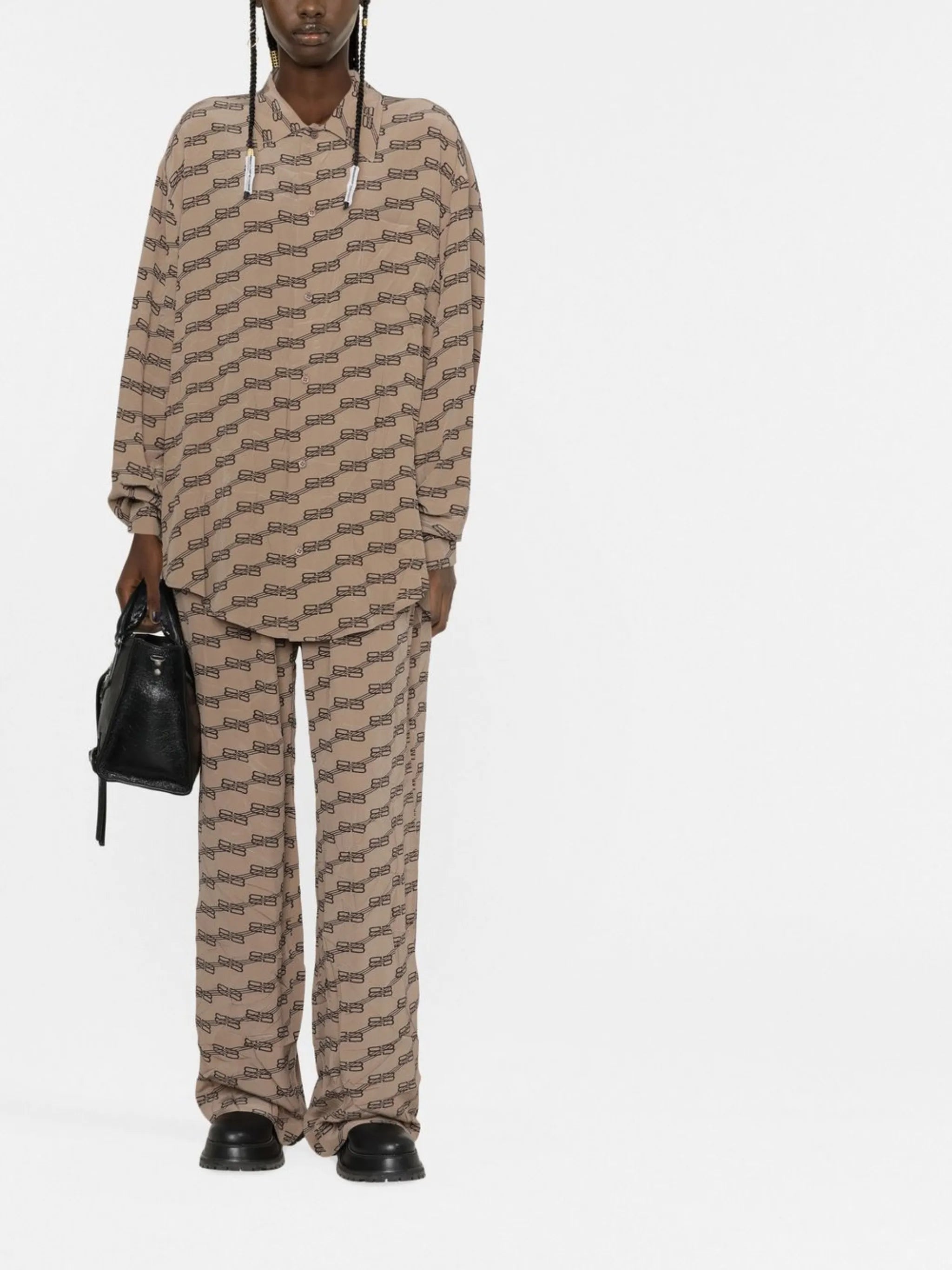 BB Monogram pajama trousers