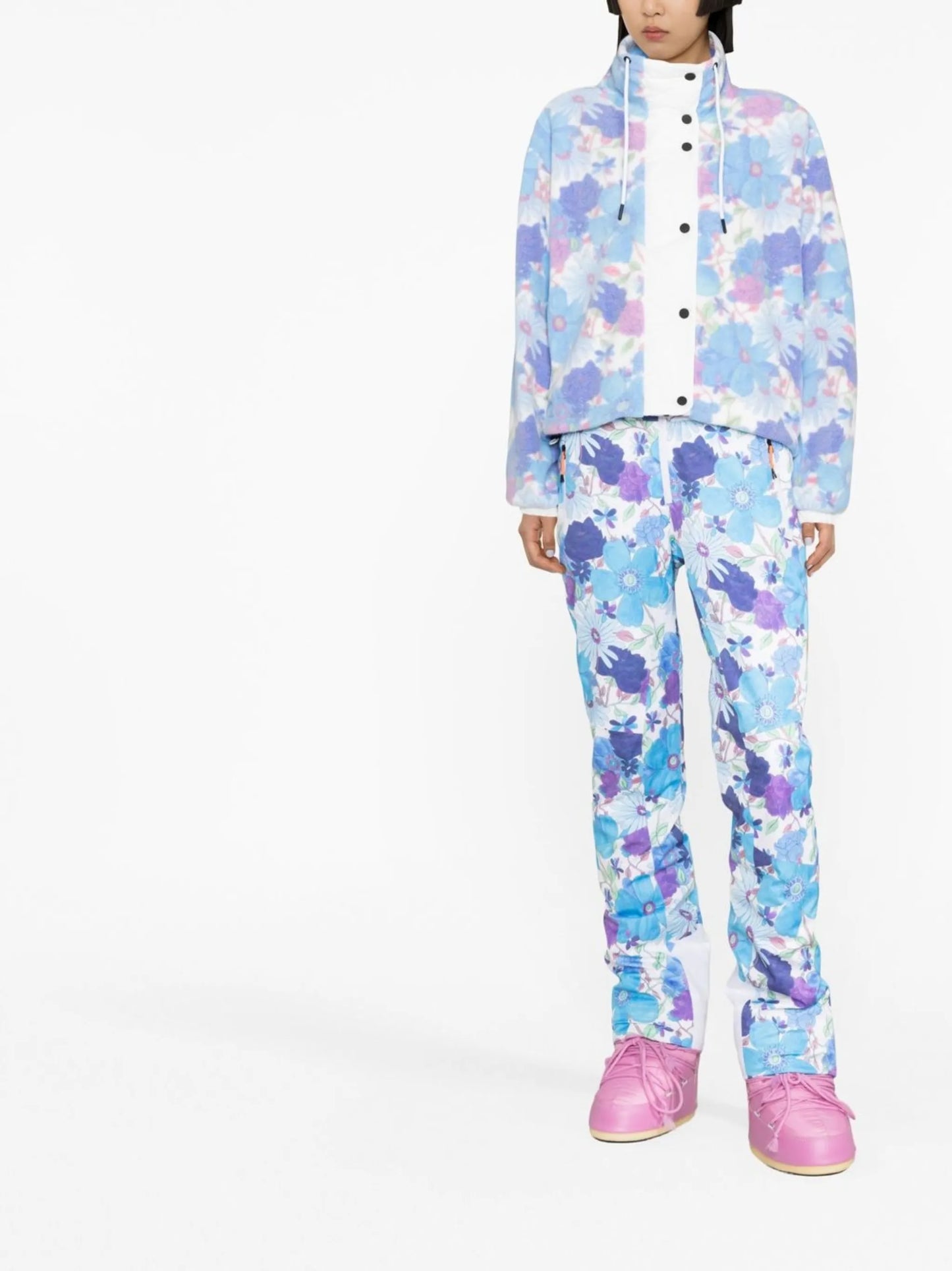 x LoveShackFancy Ninetta Teddy ski jacket