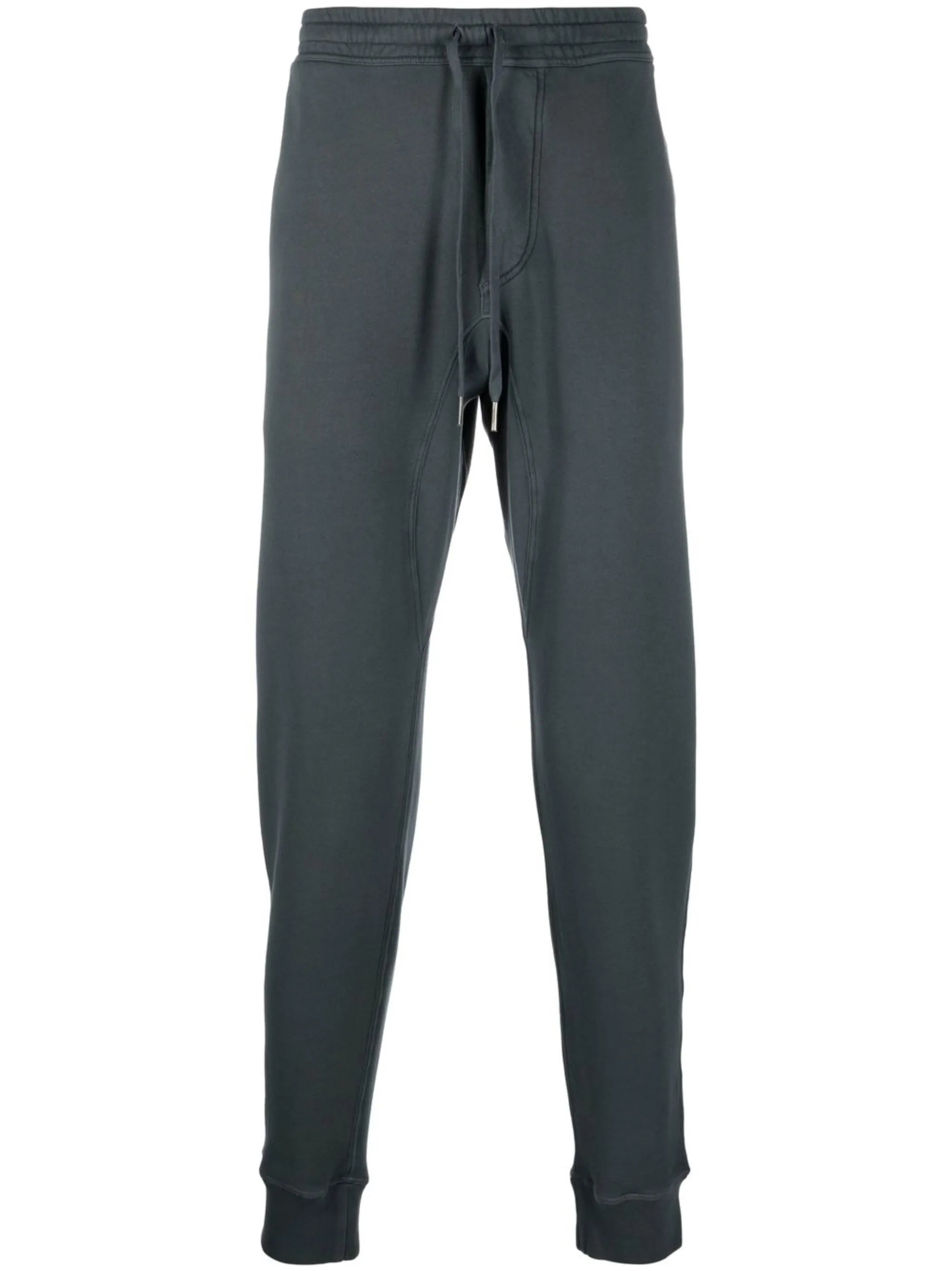 drawstring cotton track pants