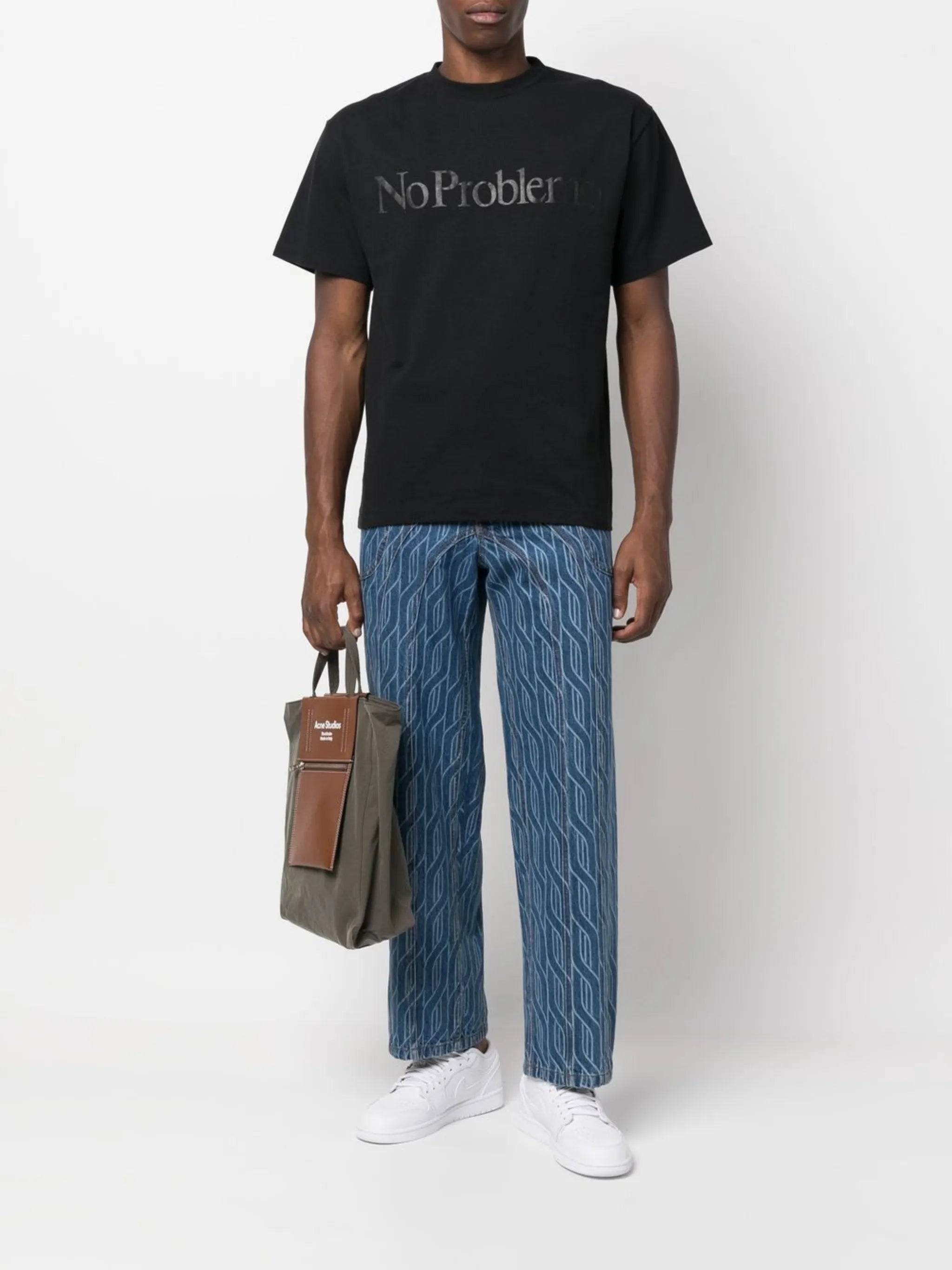 No Problemo slogan-print T-shirt