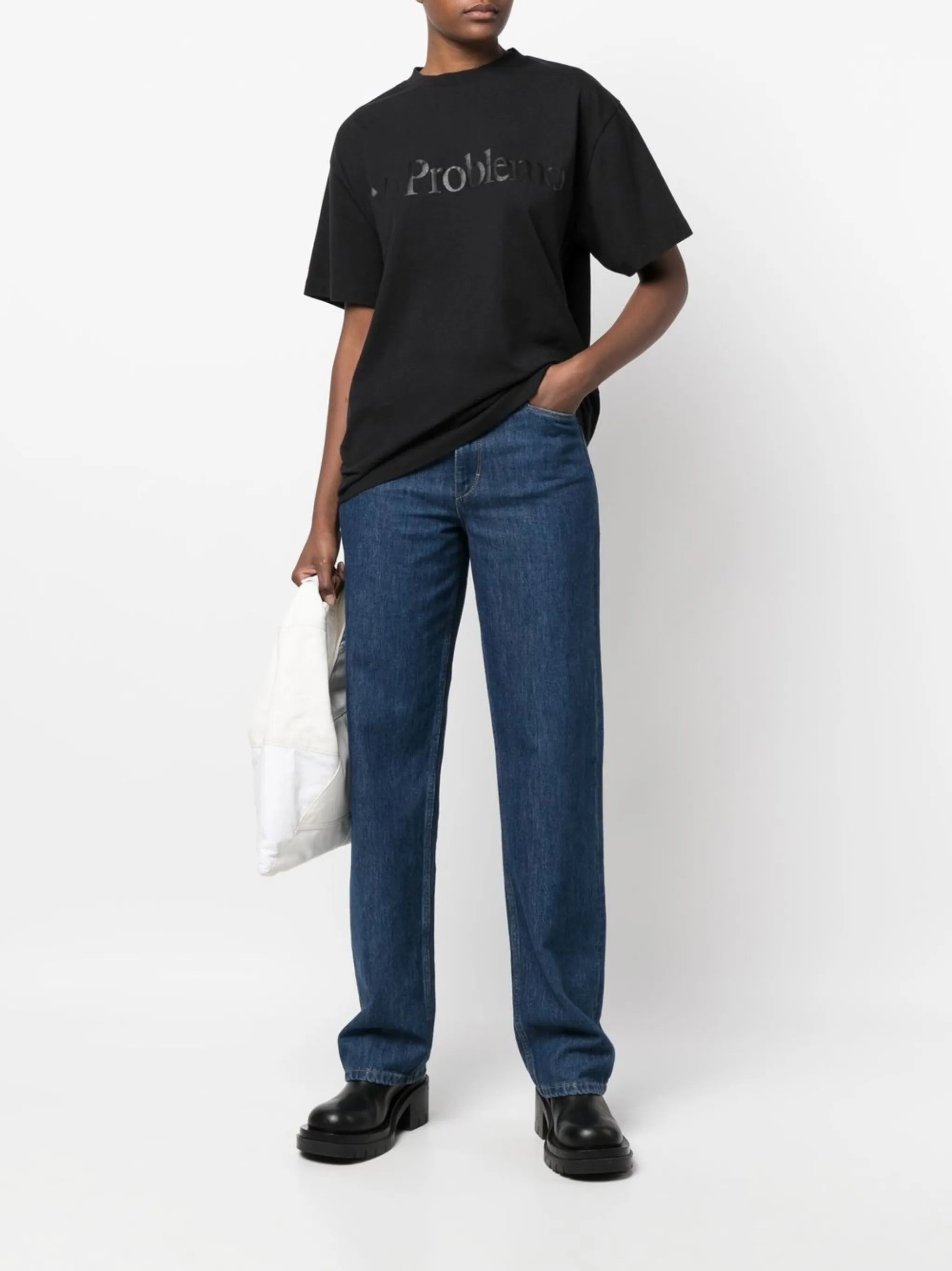 No Problemo slogan-print T-shirt