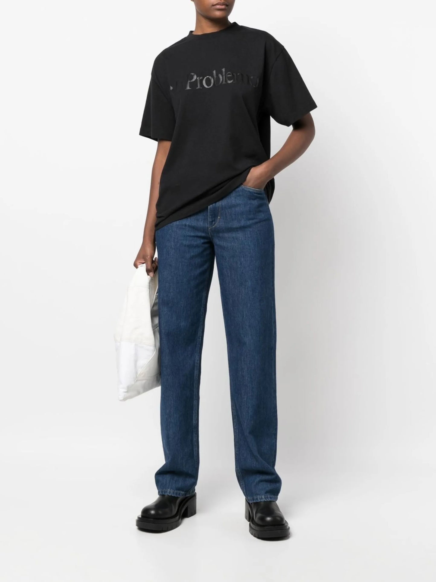 No Problemo slogan-print T-shirt