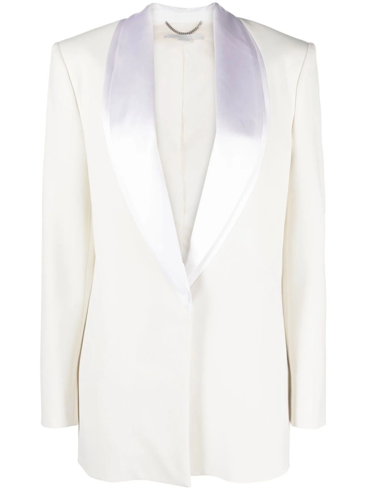 single-breasted tuxedo jacket